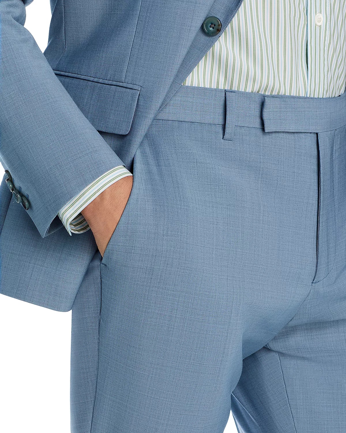 Soho Melange Solid Extra Slim Fit Suit - 7