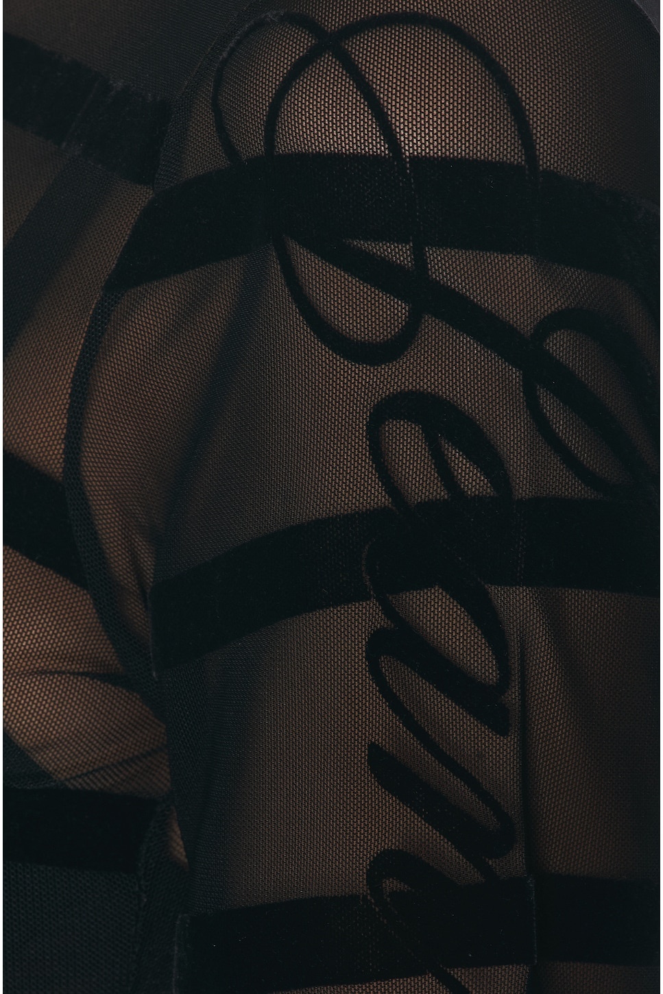 Gaultier & Mariniere Drapped Mesh Bodysuit - 7