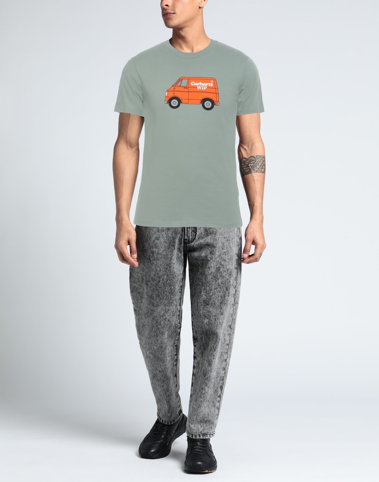 Sage green Men's T-shirt - 2