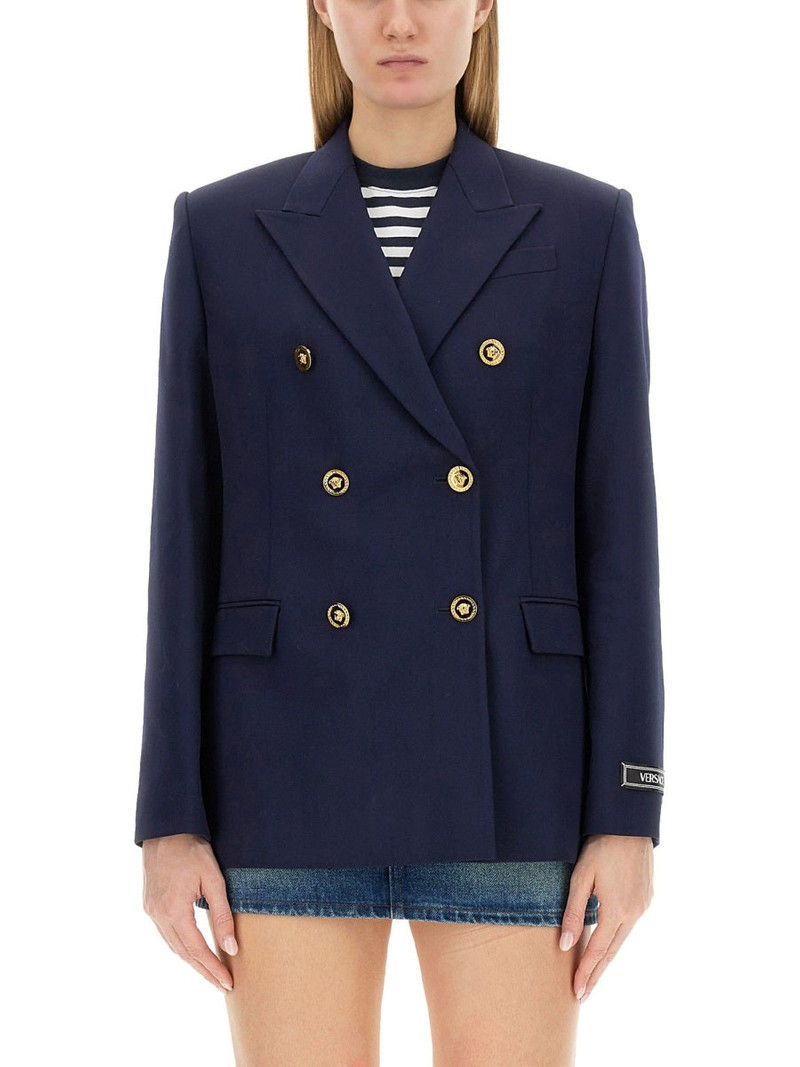 Versace Women Double-Breasted Blazer - 1