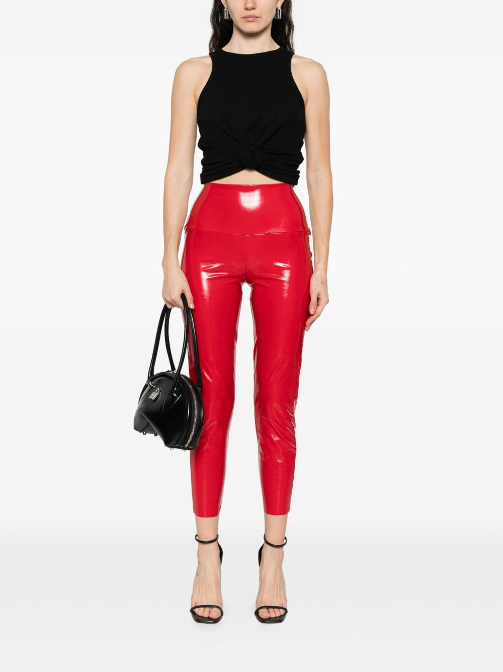 high-waisted trousers - 2