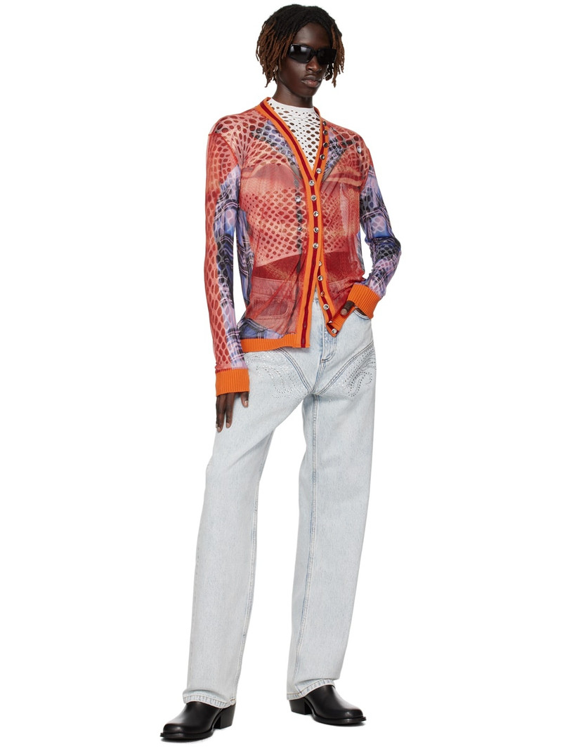 Y/Project Orange Jean Paul Gaultier Edition Cardigan outlook