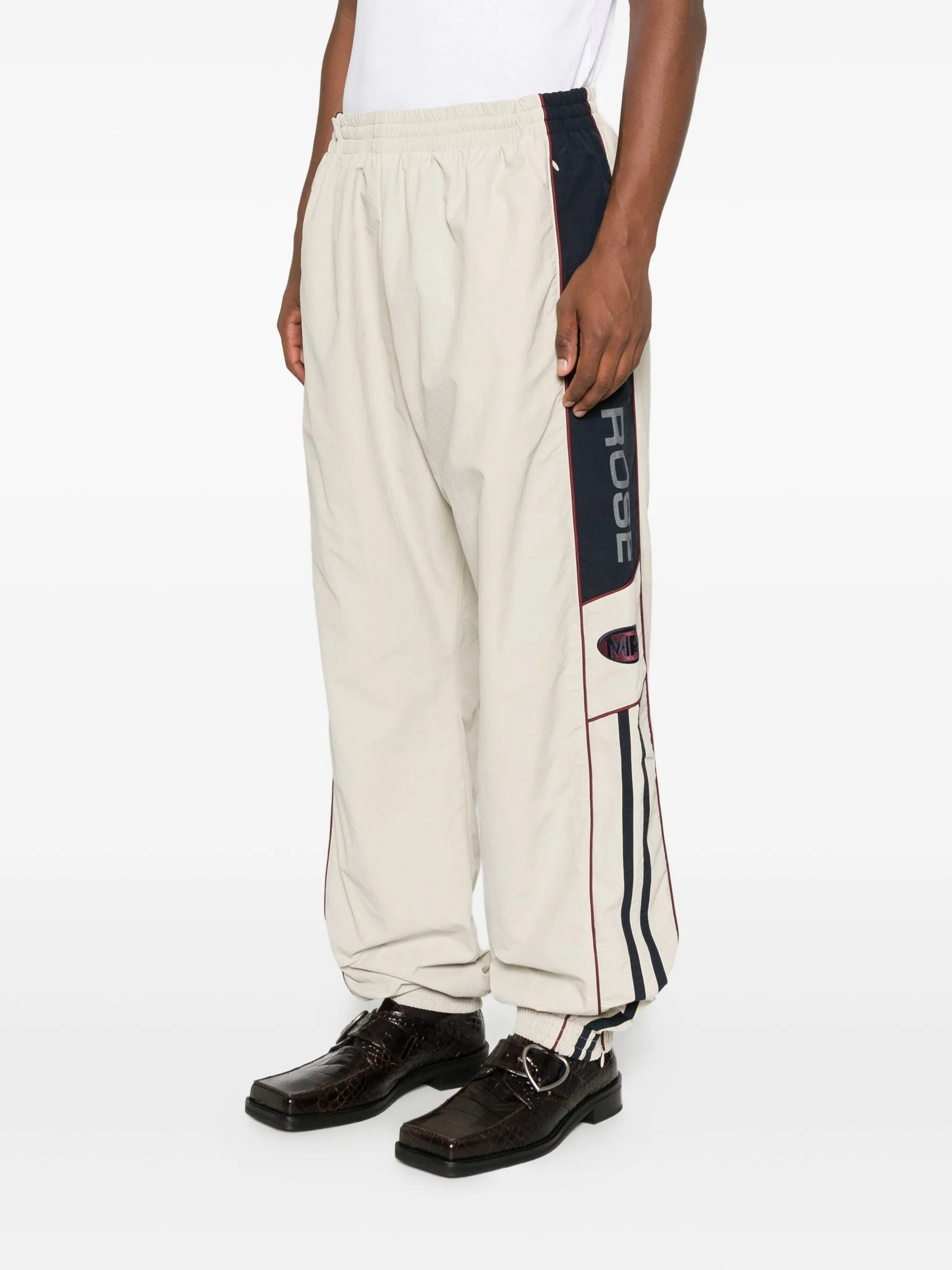 Martine Rose Side-stripe Elasticated Track Pants - 4