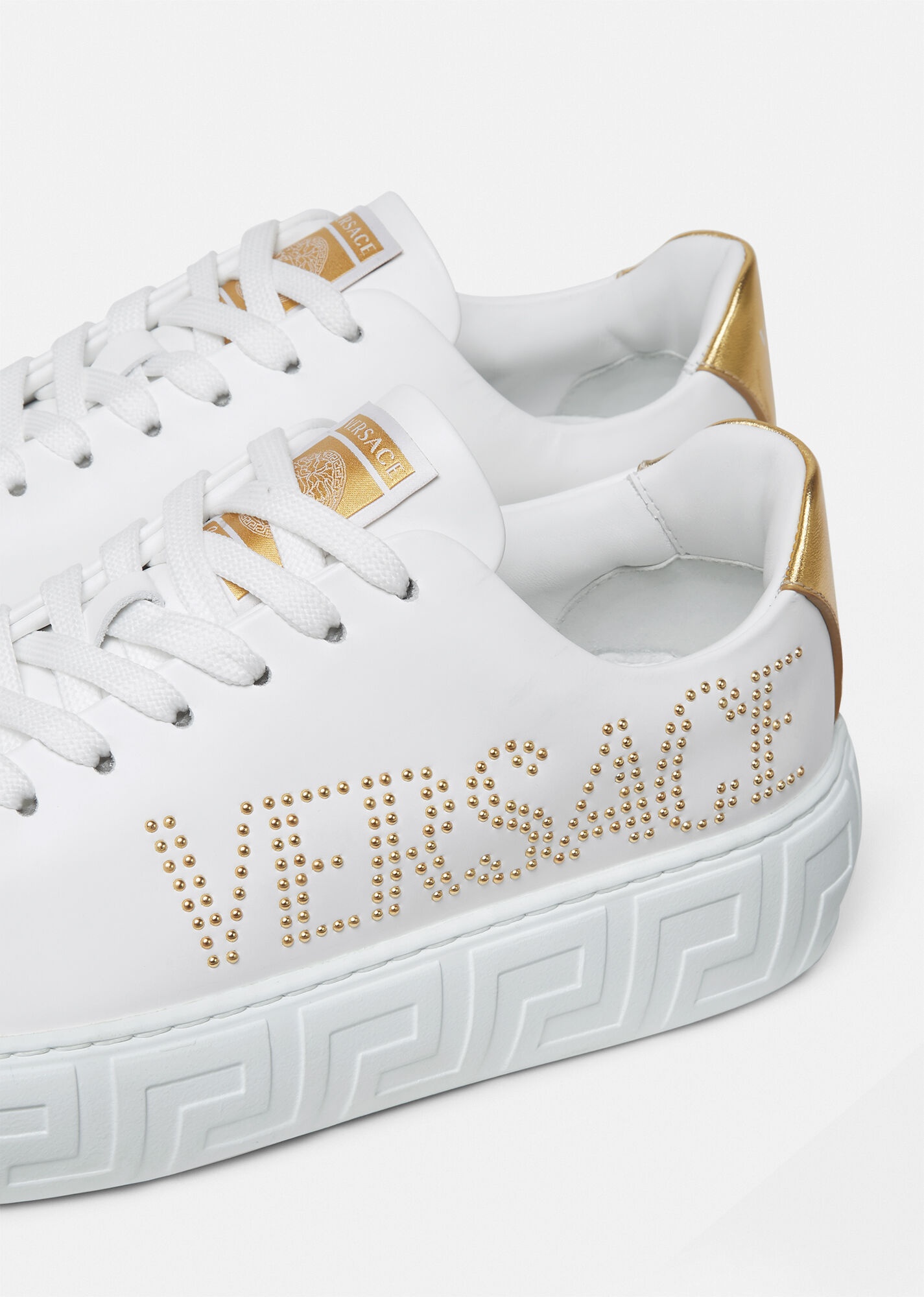 Versace Goddess Greca Sneakers - 5