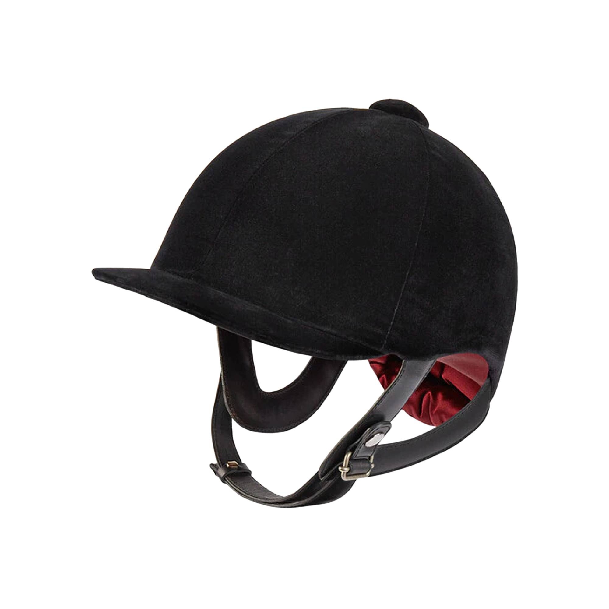 Gucci Velvet Helmet 'Black' - 1