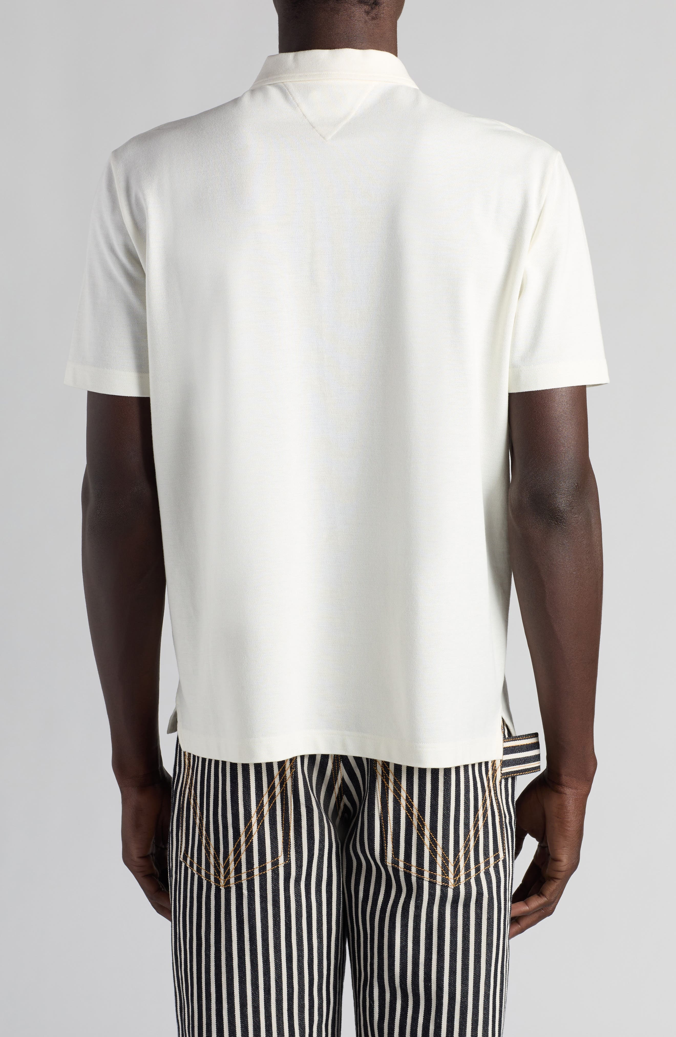 Cotton Blend Piqué Knit Polo - 2