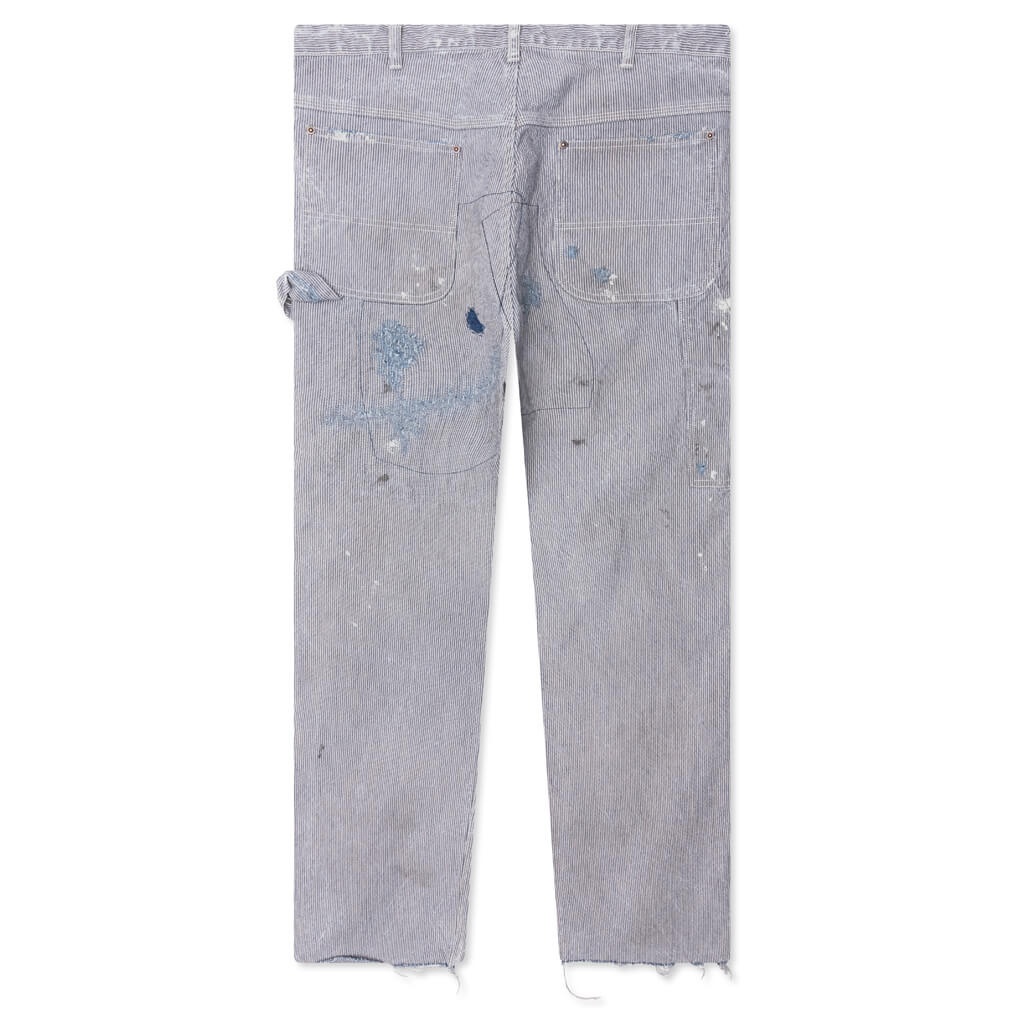 SAINT M×××××× HICKORY DENIM PANTS - STRIPE | feature | REVERSIBLE
