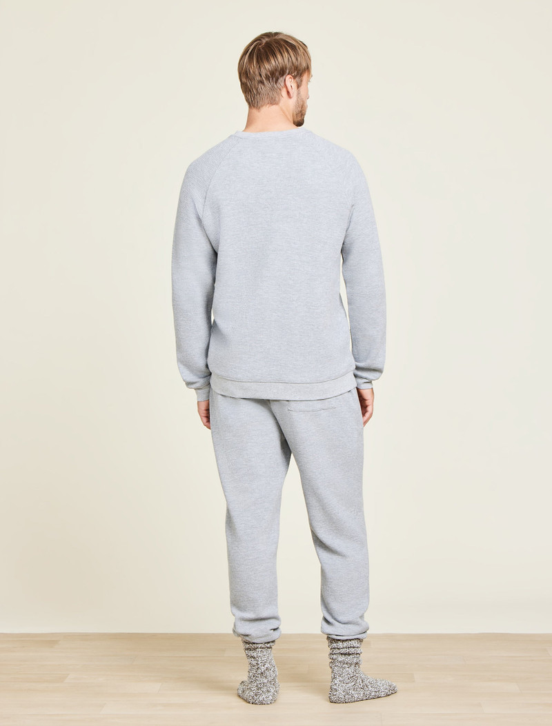 Malibu Collection® Waffle Knit Raglan Pullover 3