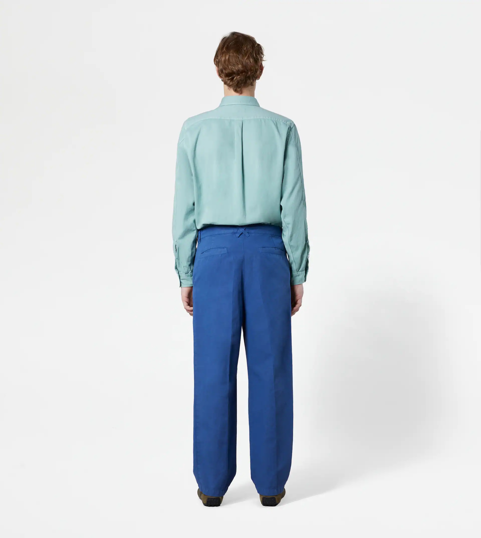 TROUSERS - BLUE - 3