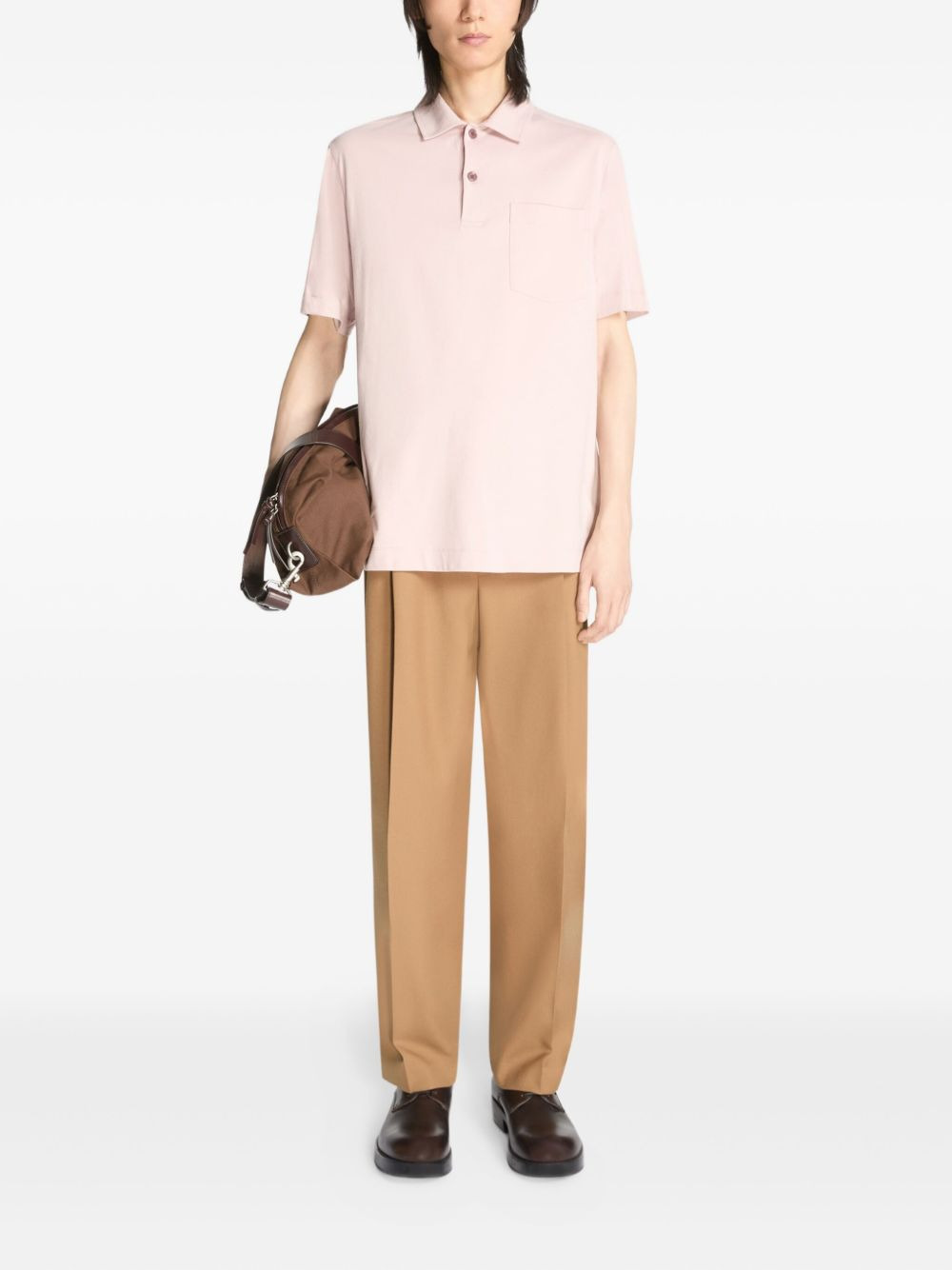 cotton polo shirt - 2