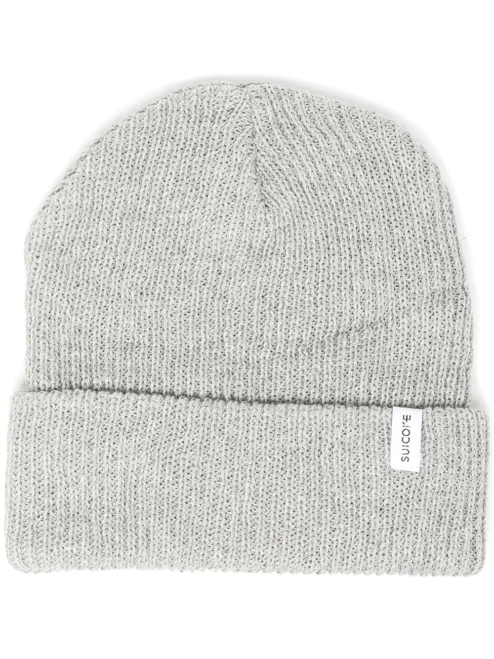 ribbed-knit cotton beanie - 1