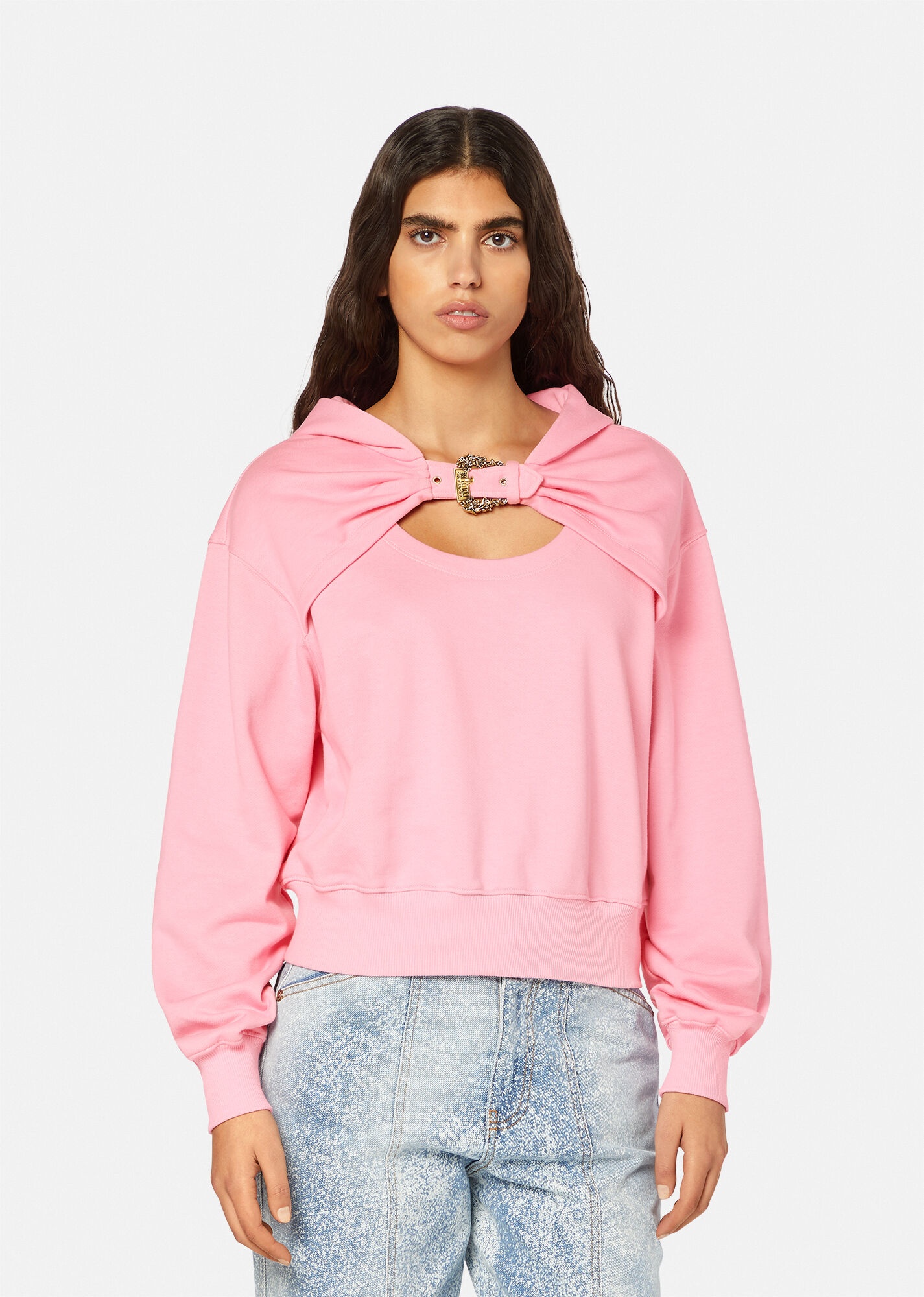 Baroque Buckle Hoodie - 3