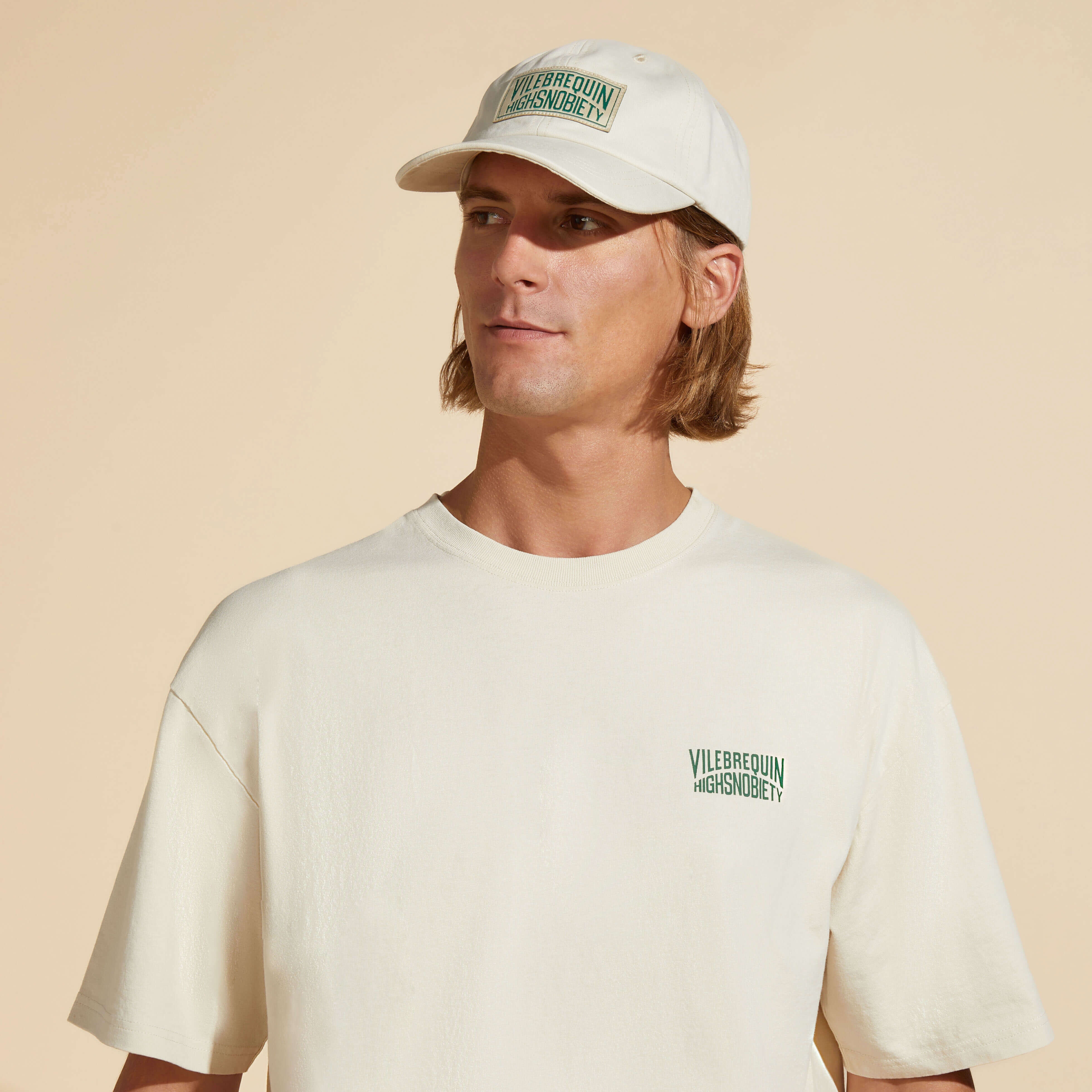 Men Cotton T-shirt Solid - Vilebrequin x Highsnobiety - 6