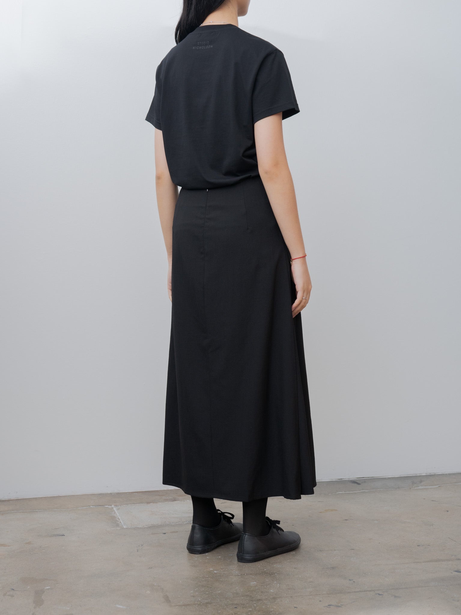 FUSE Pleated Skirt - Black - 4