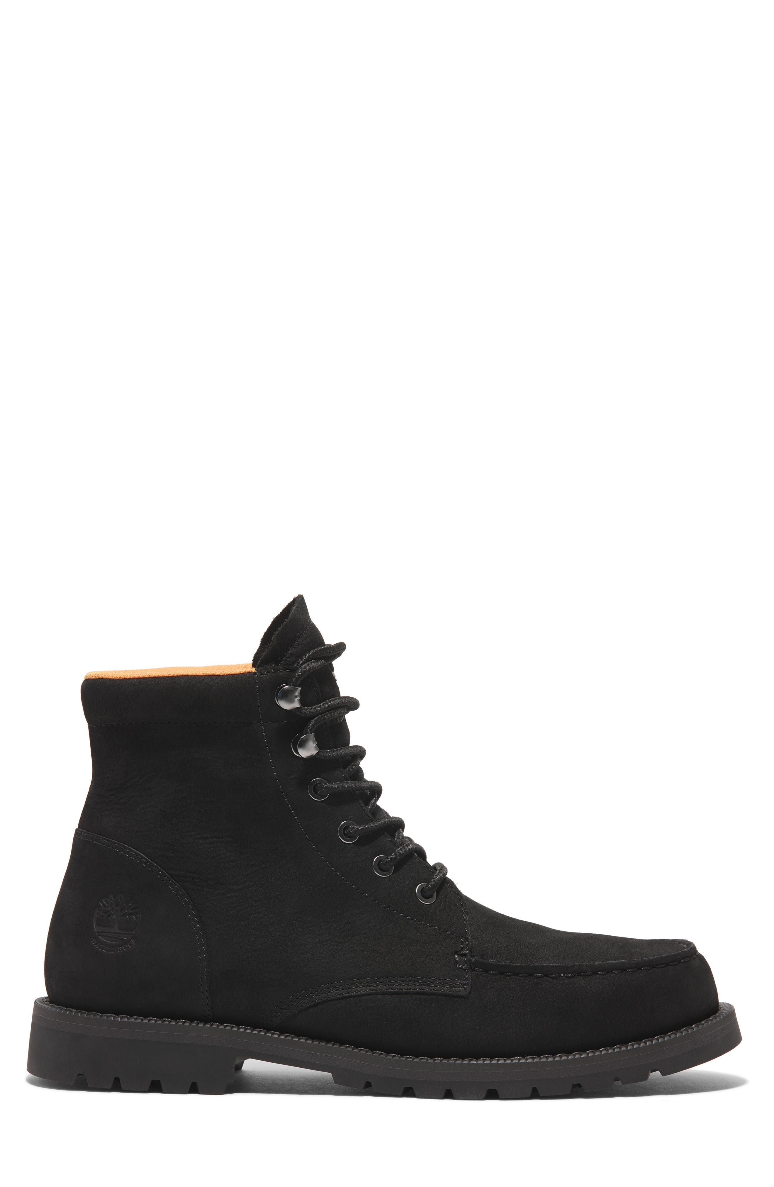 Timberland Redwood Falls Waterproof Lace-Up Boot in Black Nubuck at Nordstrom - 3