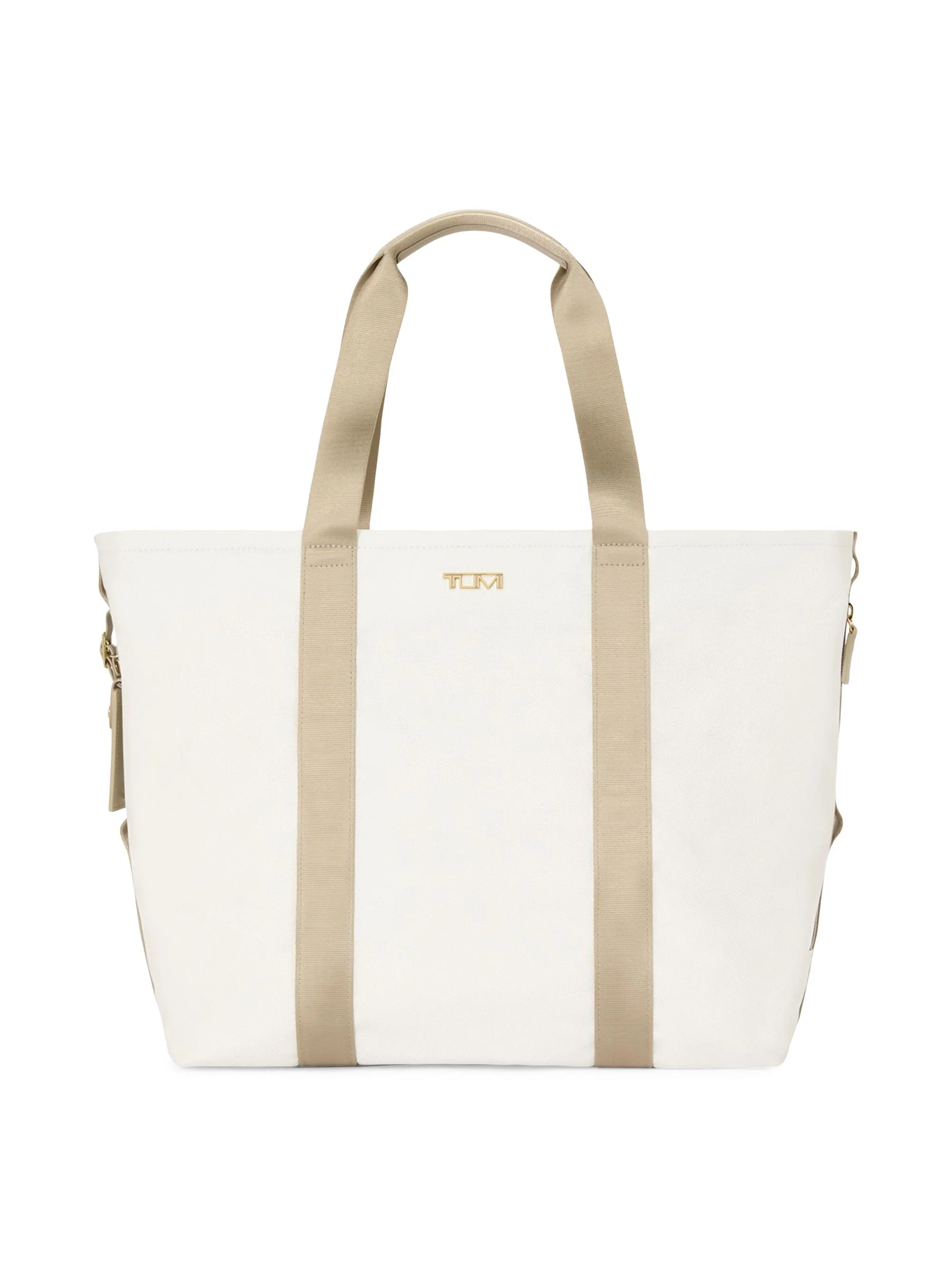 Men's Alpha Bravo Medium Essential East-West Tote - Off White - 1