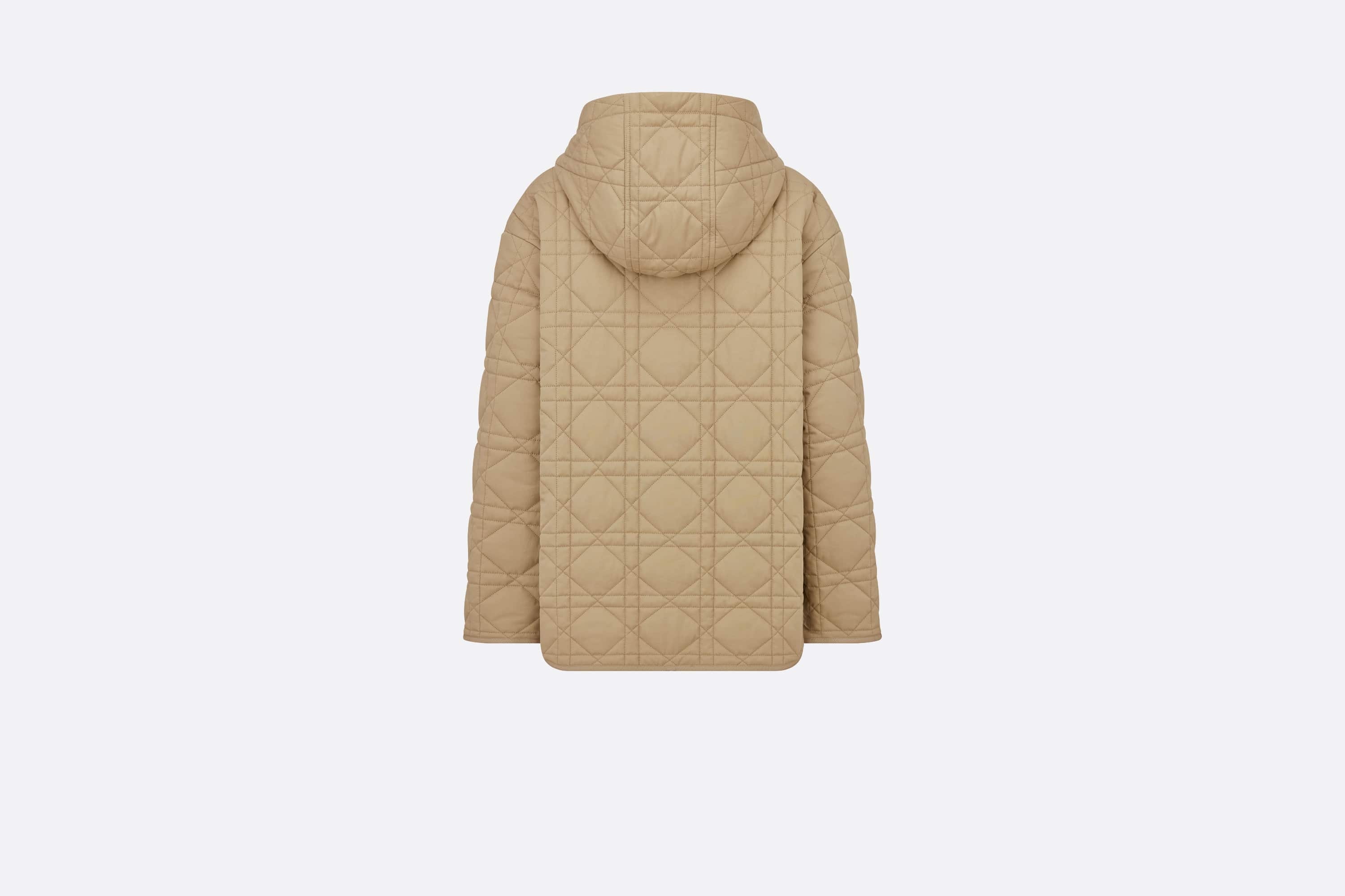 Macrocannage Hooded Peacoat - 2