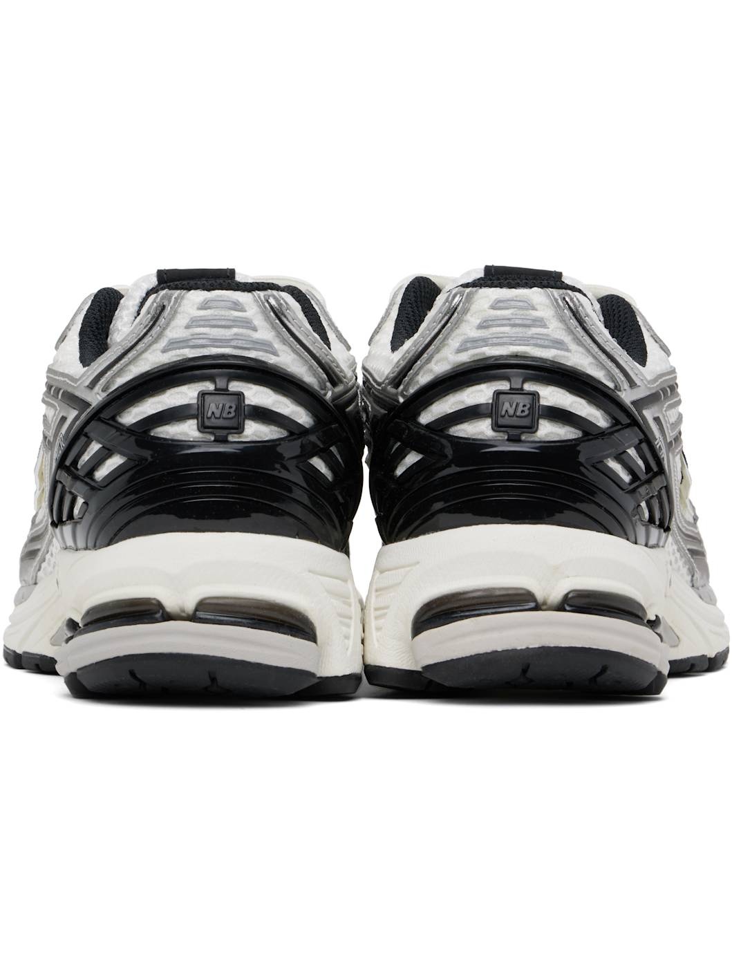 White & Silver 1906R Sneakers - 2