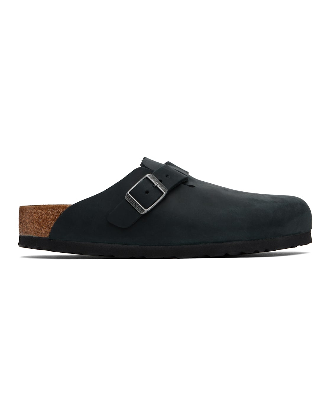 Black Regular Boston Slip-on Loafers - 1