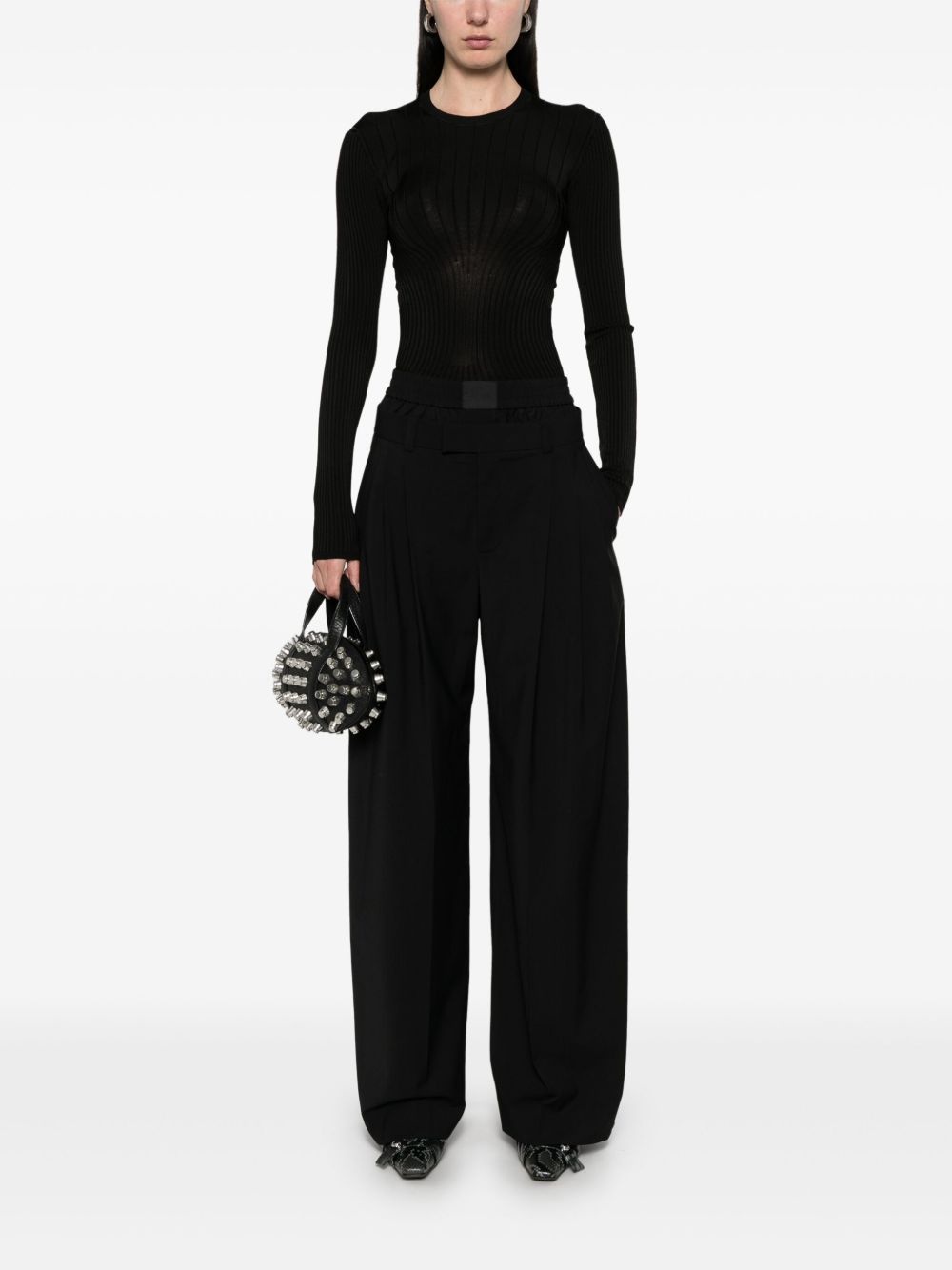 sculpting knit top - 2