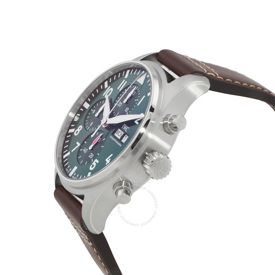 IWC Pilot Chronograph Automatic Green Dial Men's Watch IW378005 - 2