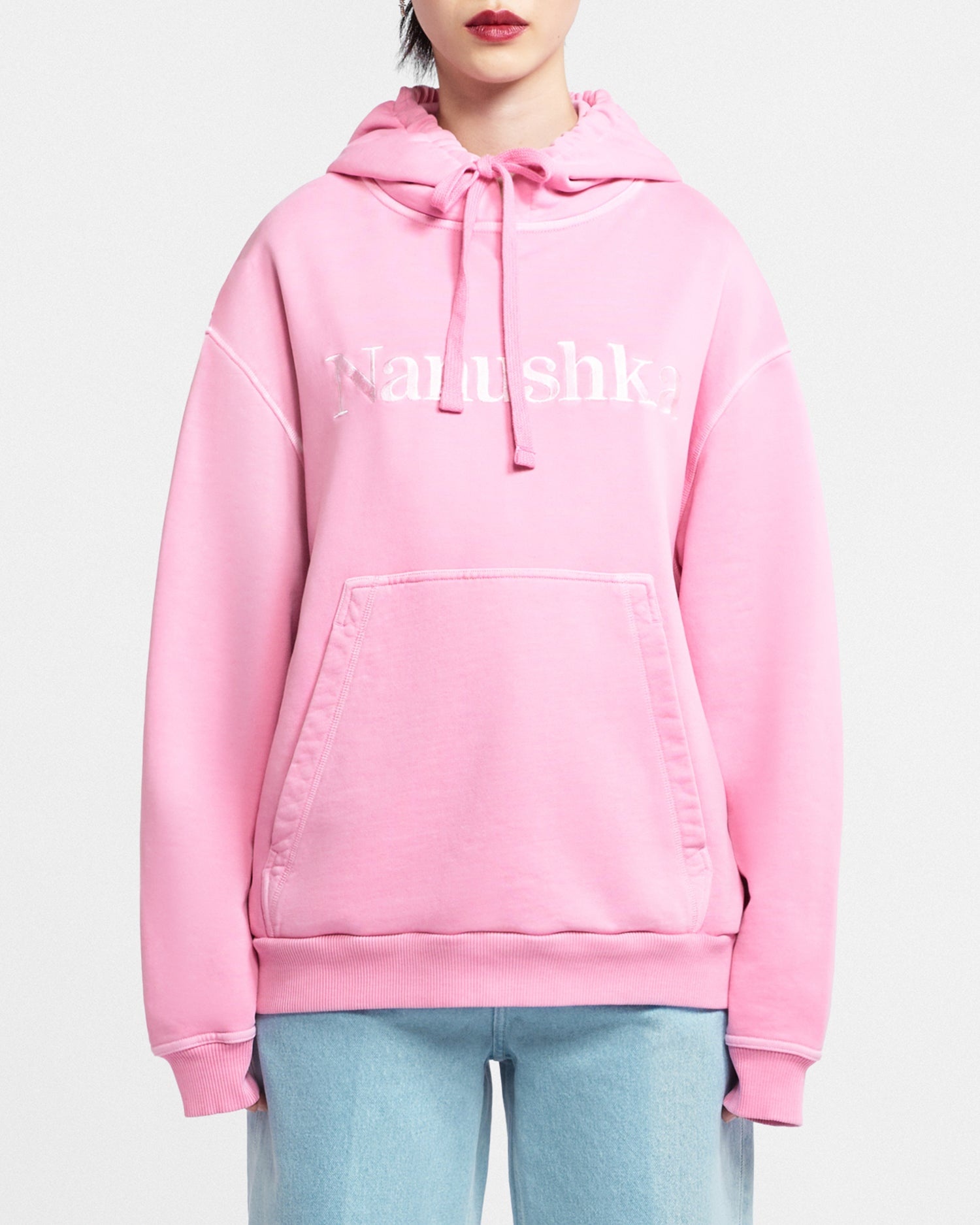 Organically Grown Cotton-Fleece Hoodie - 4