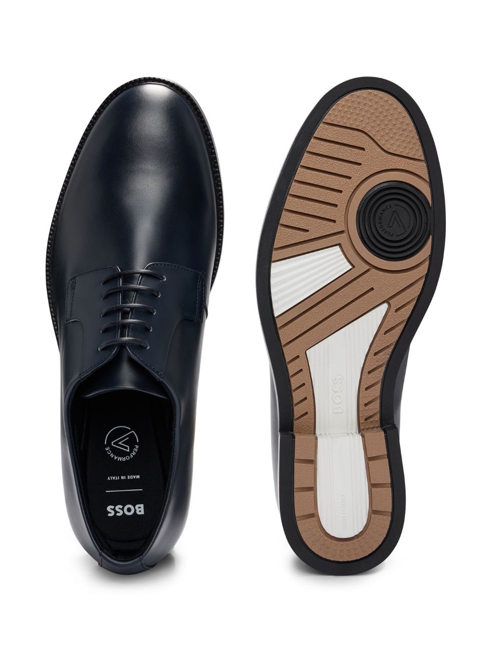 leather Derby shoes - 4