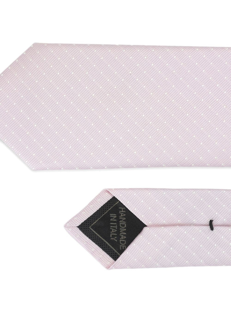 Brioni polka dot tie outlook