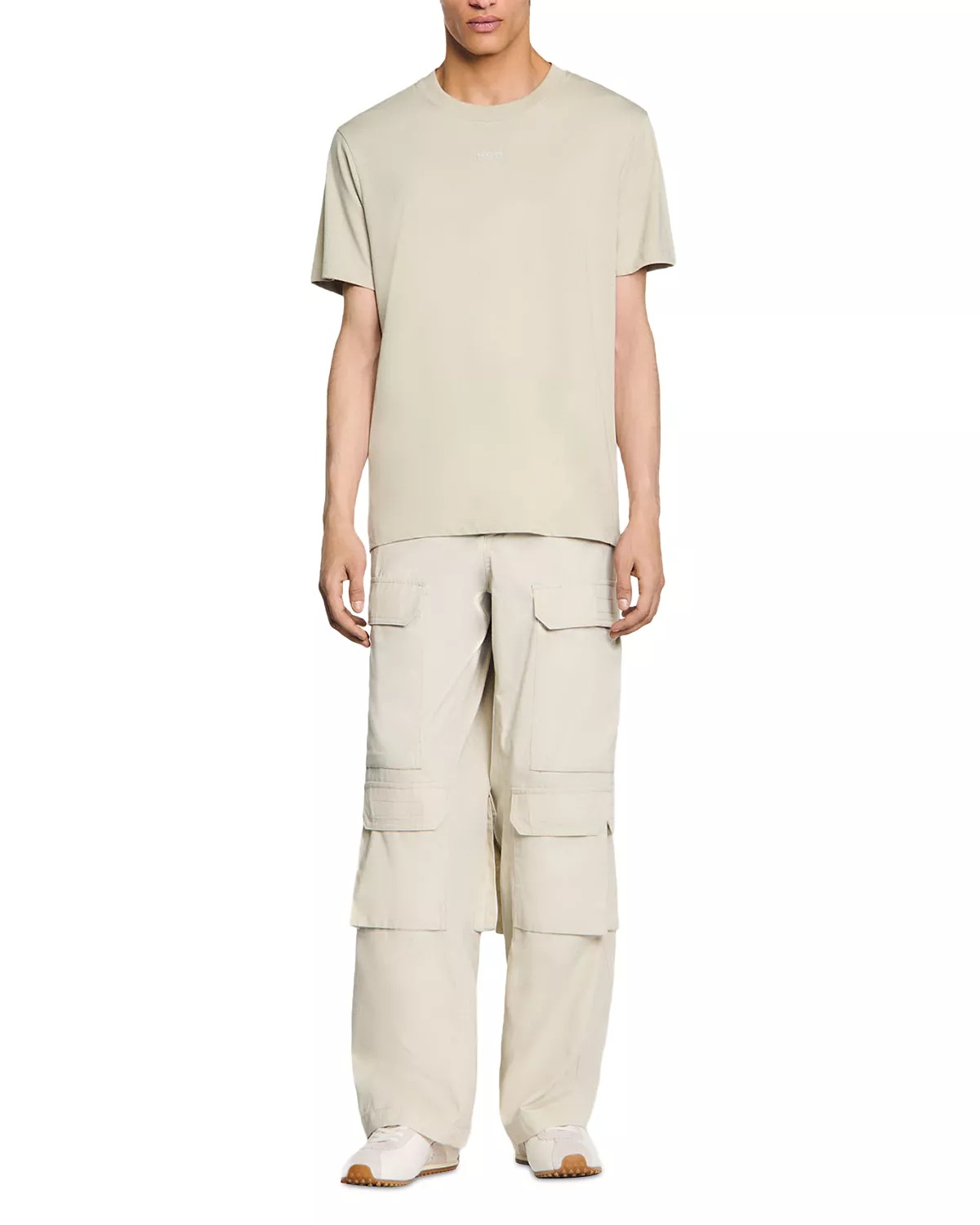 Regular Fit Sandro Logo Tee - 2