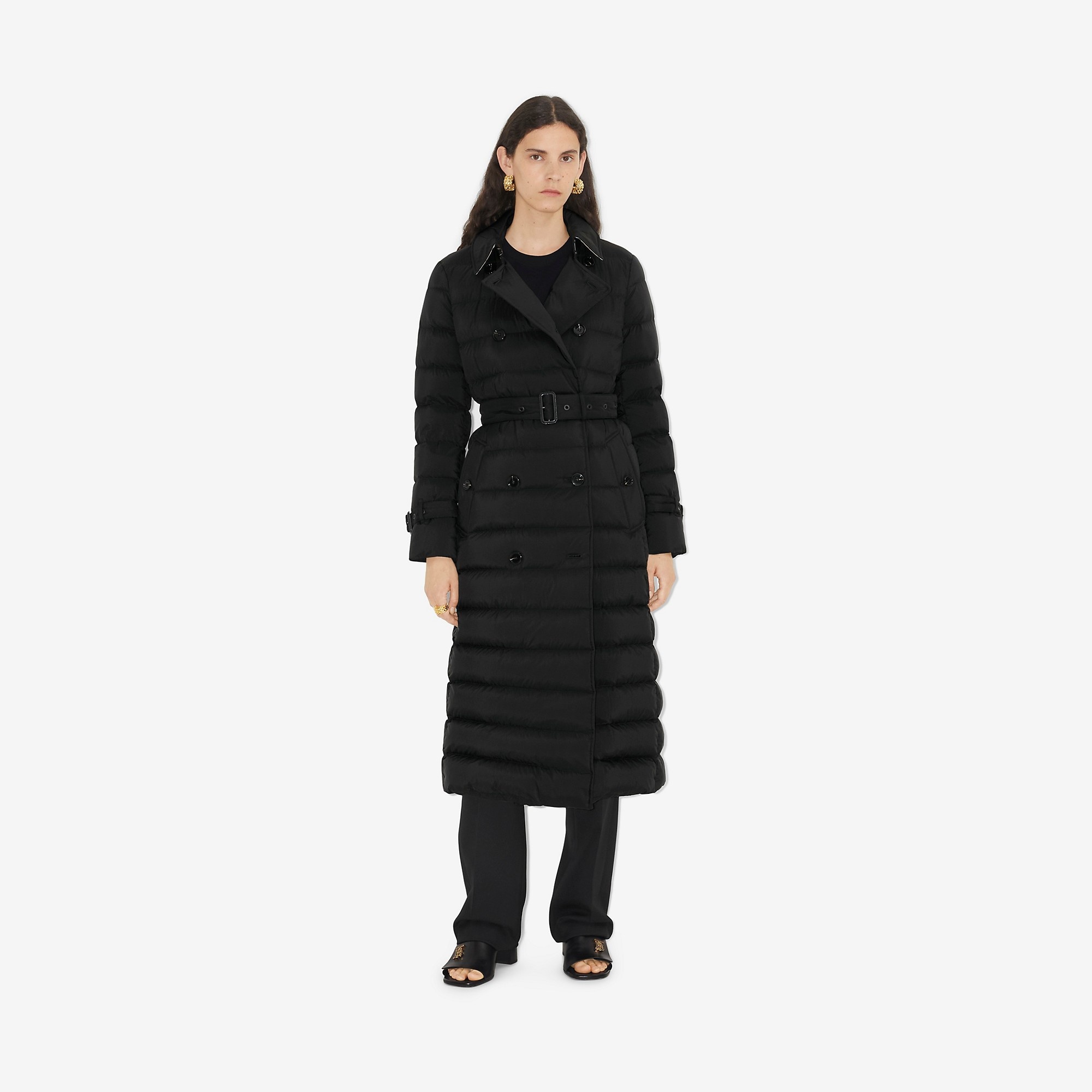 Detachable Hood Puffer Coat - 5