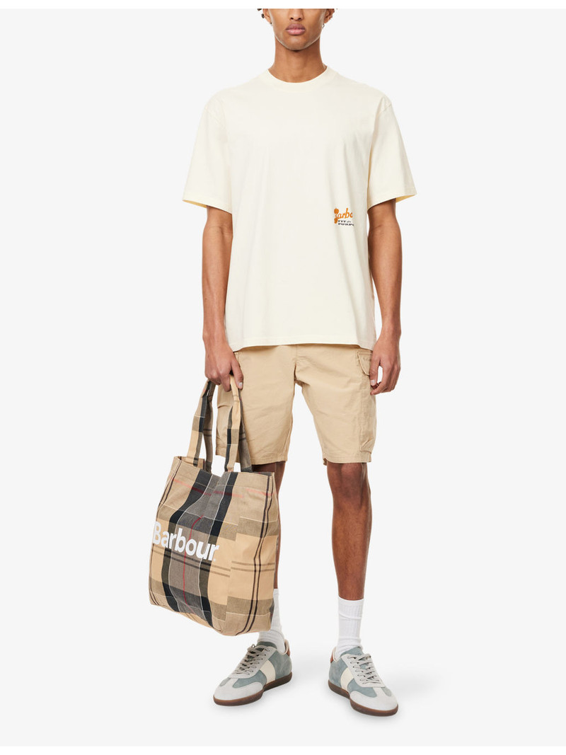 Barbour Spey Patch-Pocket Cotton Poplin Shorts outlook