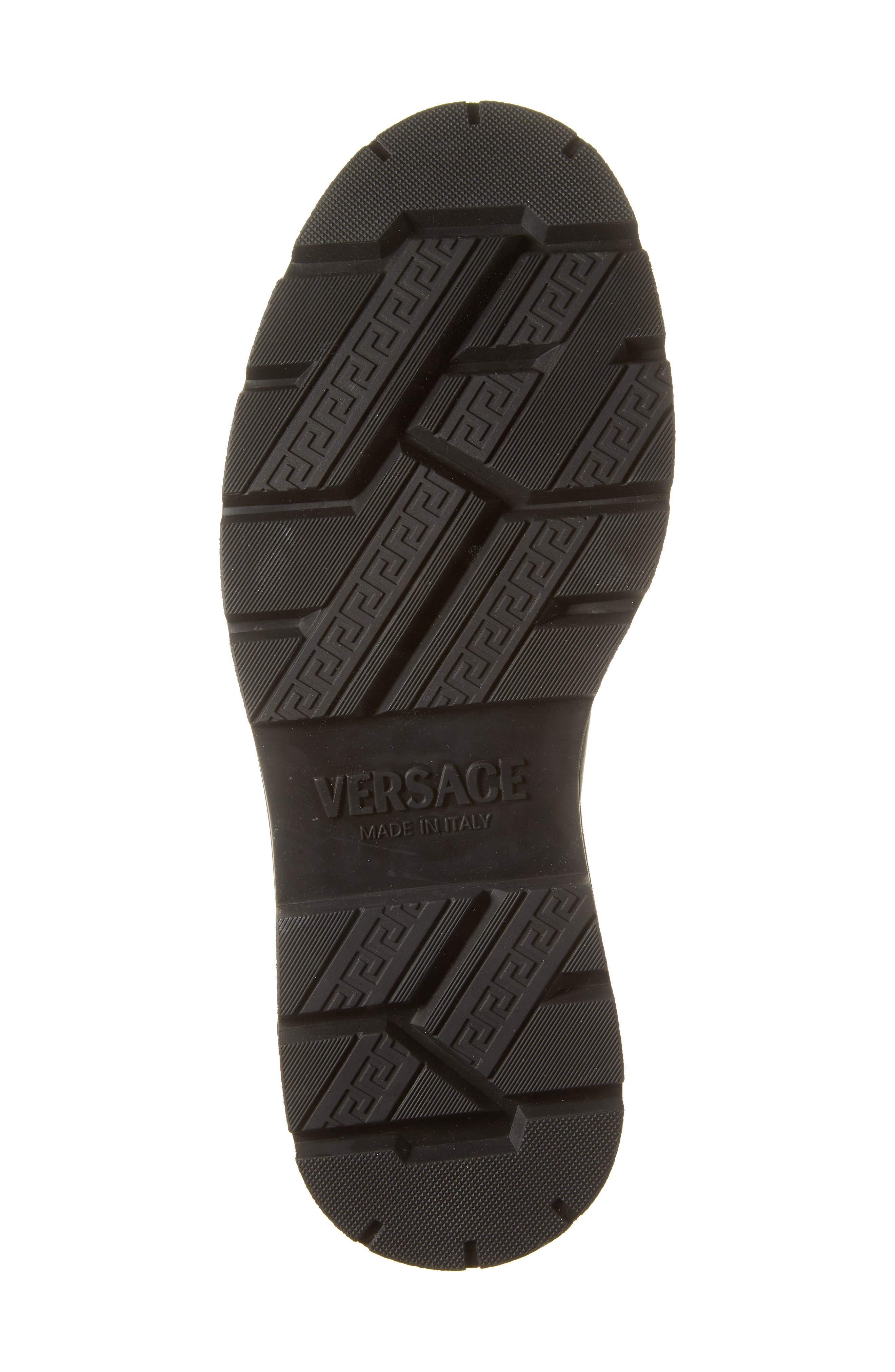 Versace Adriano Derby in Black-Ruthenium at Nordstrom - 6