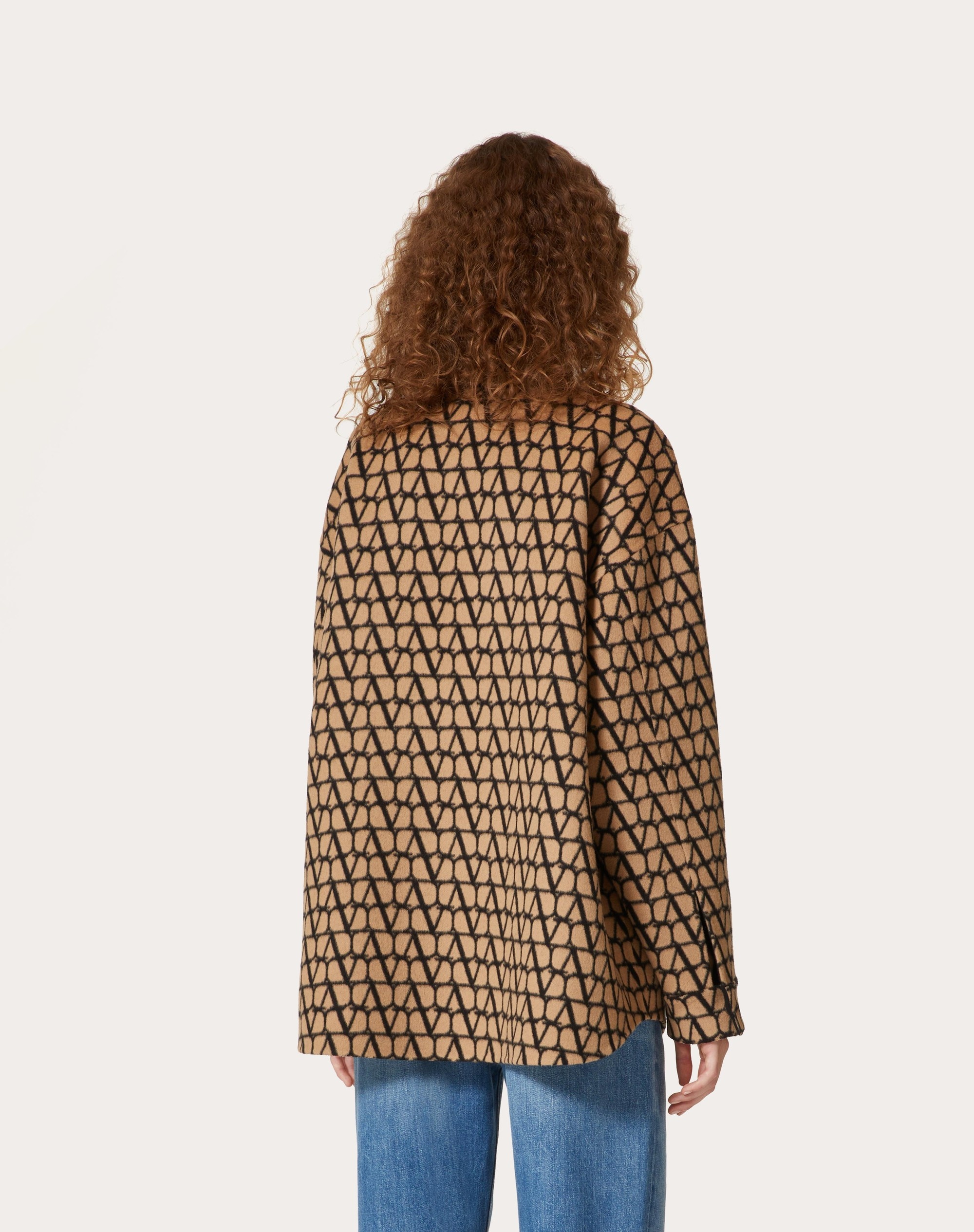 OVERSHIRT IN TOILE ICONOGRAPHE DOUBLE COAT - 4