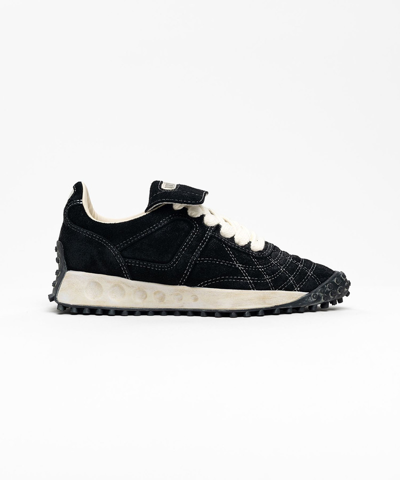 "CALLA"OG Sole Brushed Suede Low-top Sneaker - 1