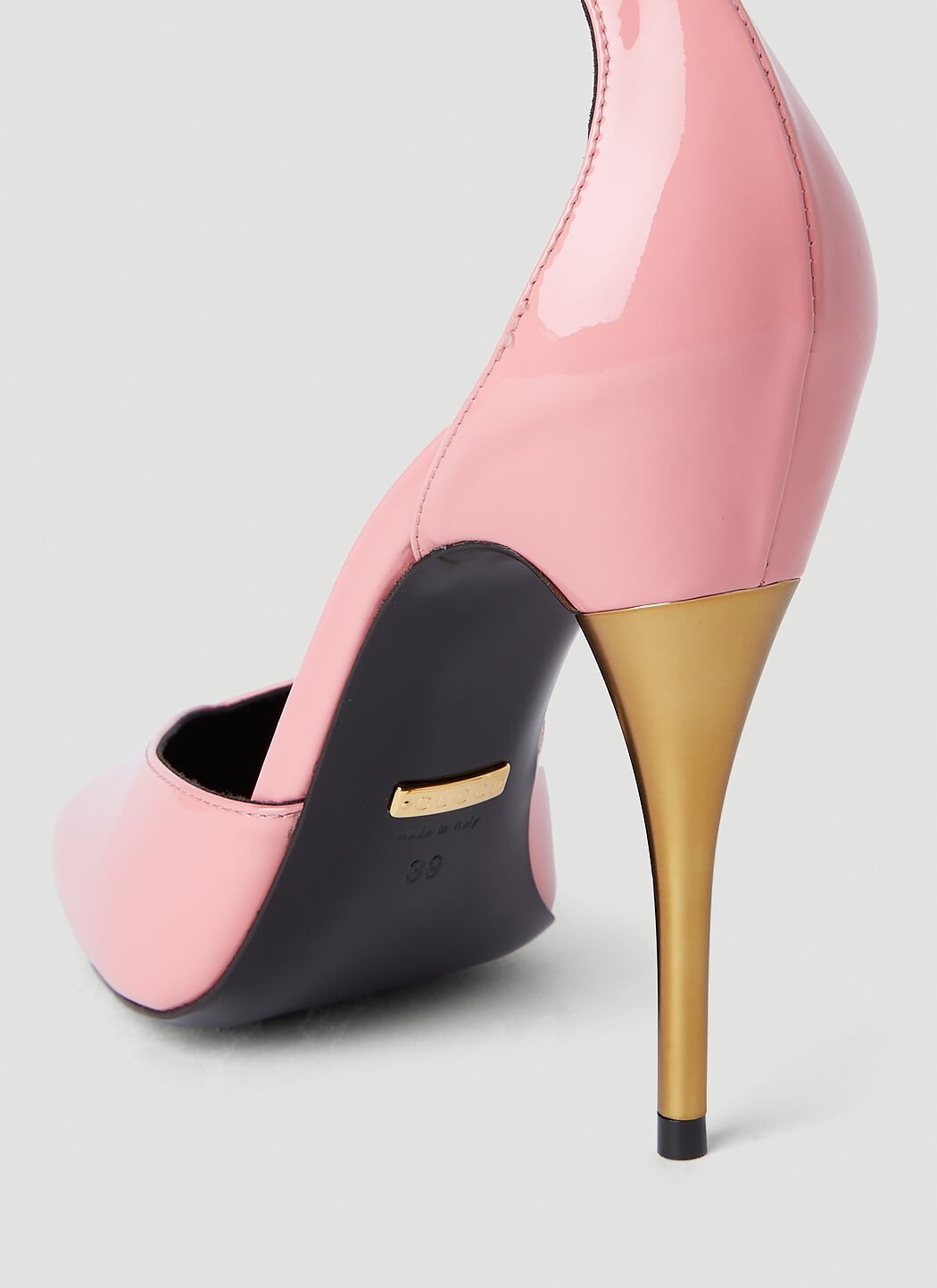 Gucci Women Patent High Heel Pumps - 5