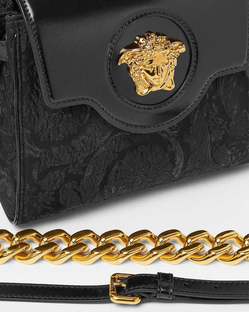 La Medusa Lurex Cloquet Small Handbag 5