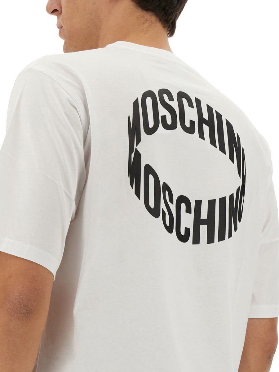 Moschino Men T-Shirt With Logo - 4