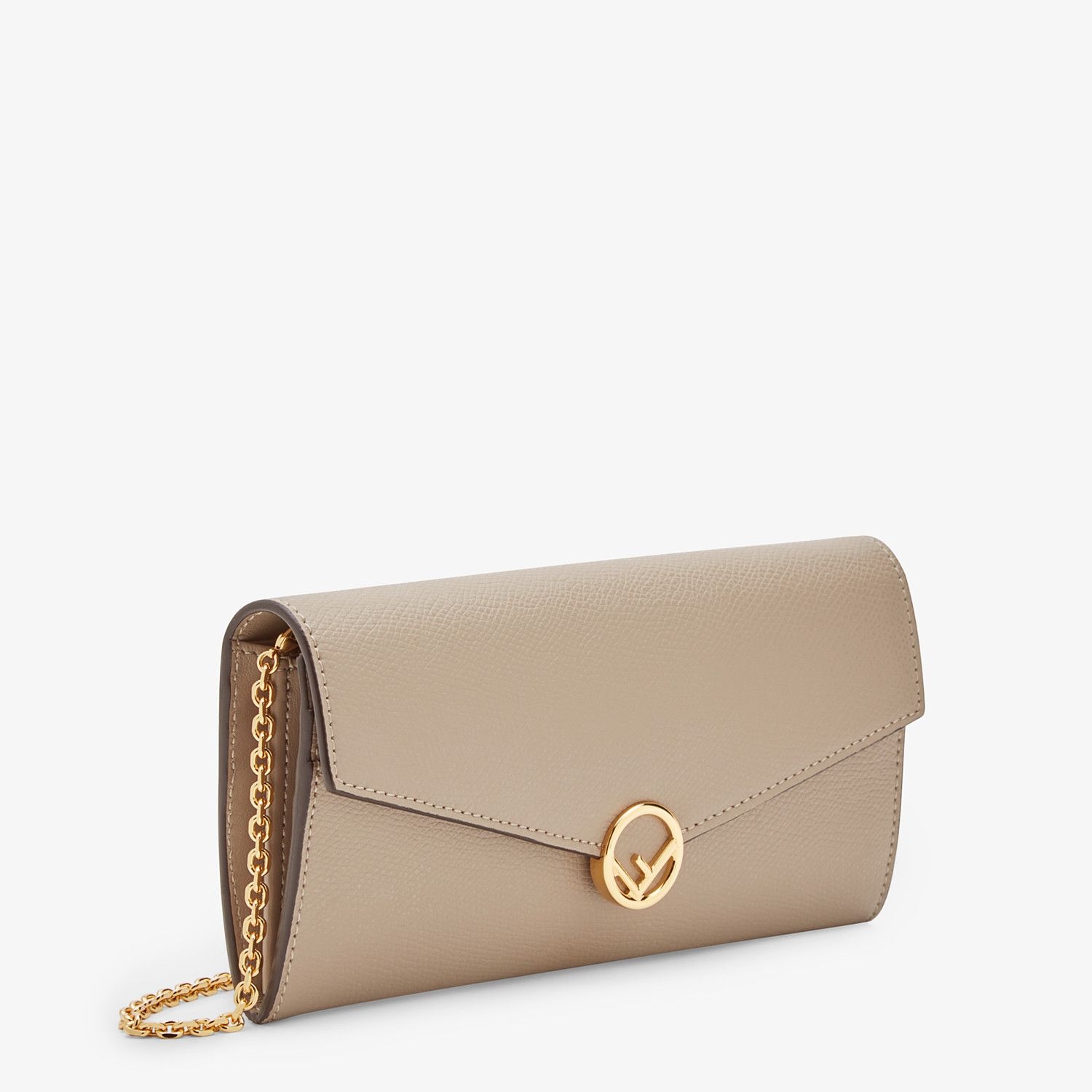 Beige leather wallet - 2