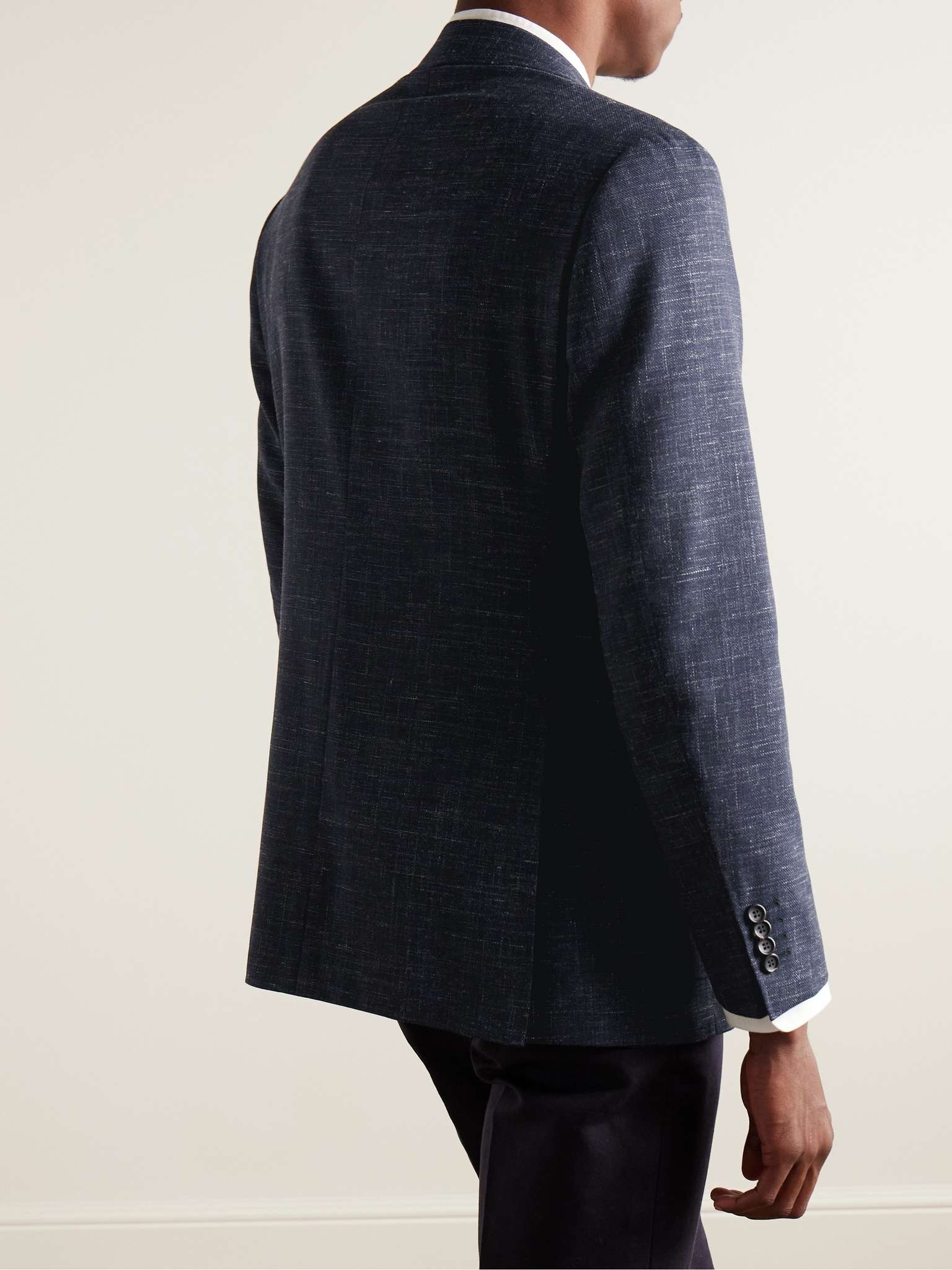 Kei Slim-Fit Wool-Blend Tweed Blazer - 4