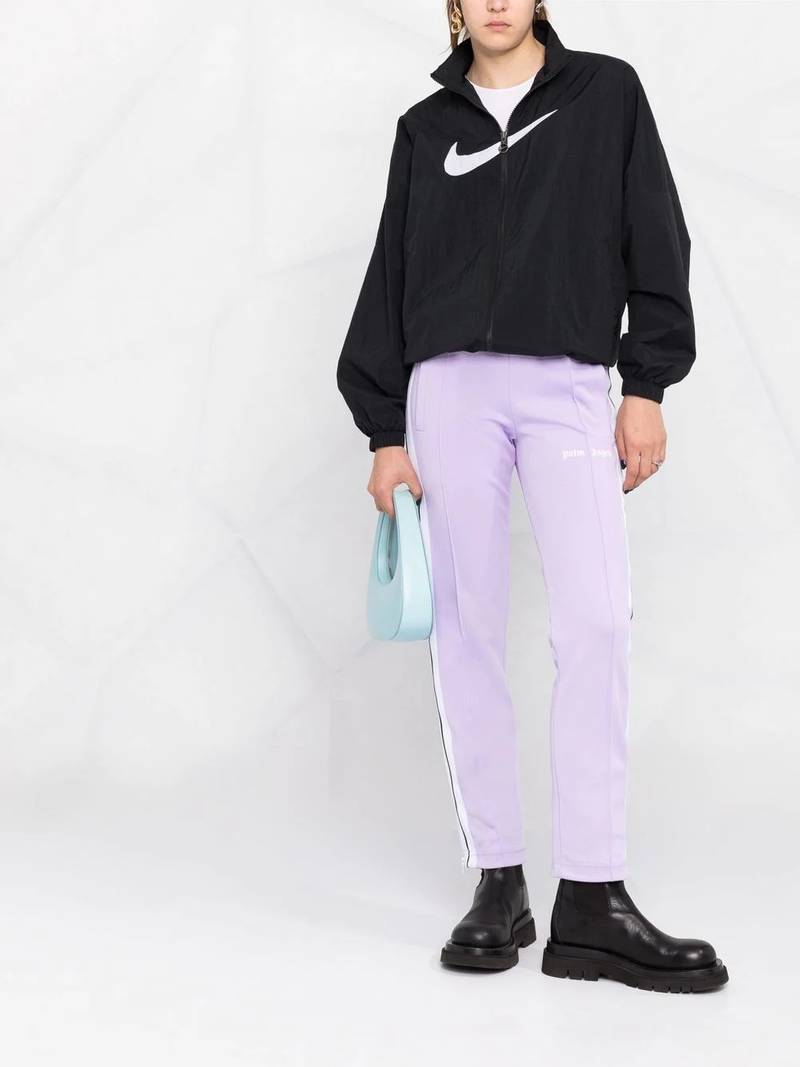 Nike Swoosh logo high-neck jacket outlook