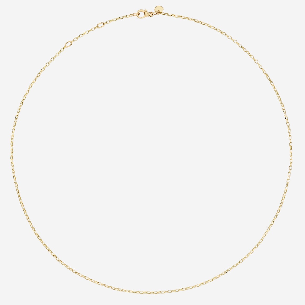 Yellow Gold Essentials Necklace 1