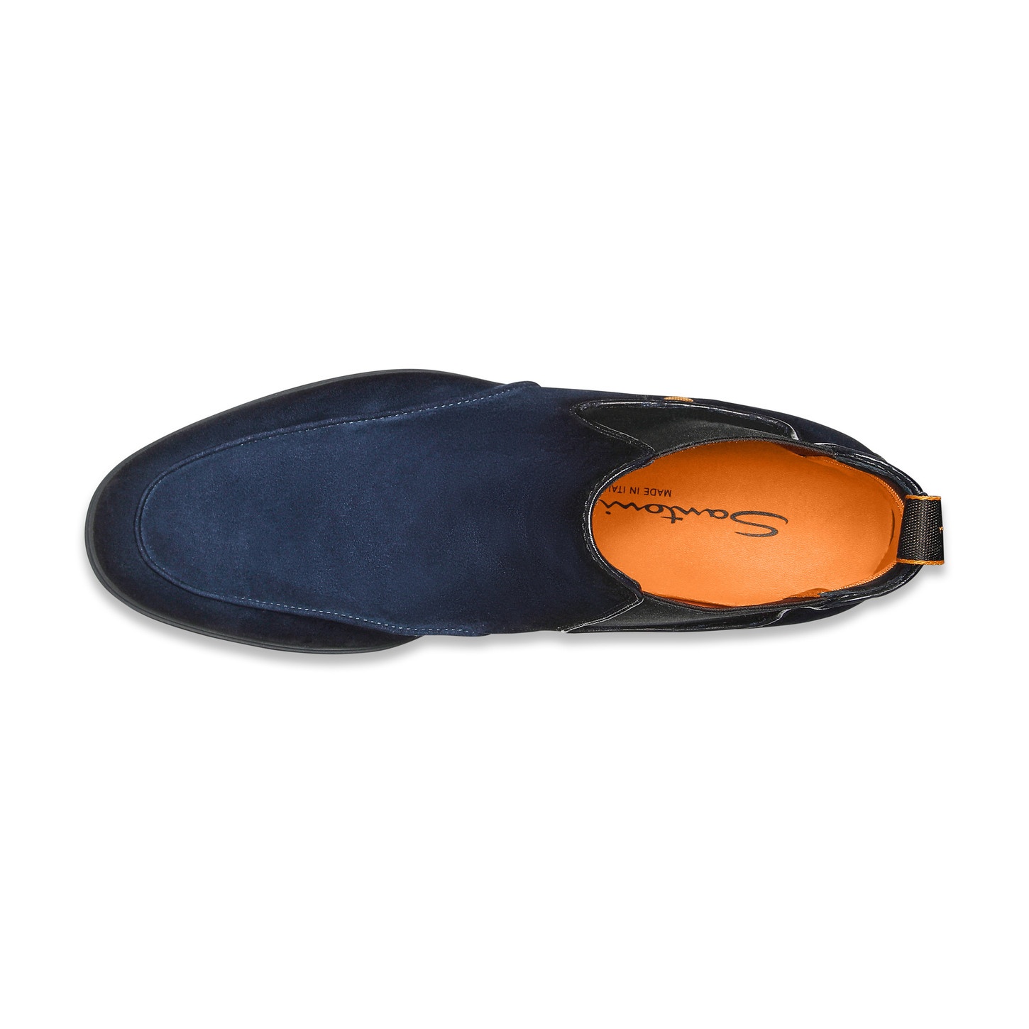 Men’s blue suede Chelsea boot - 5
