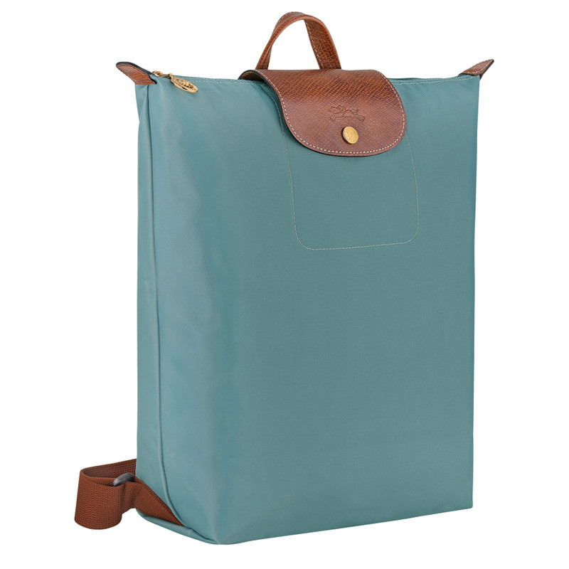 Longchamp Le Pliage Original M Backpack Eucalyptus - Canvas outlook