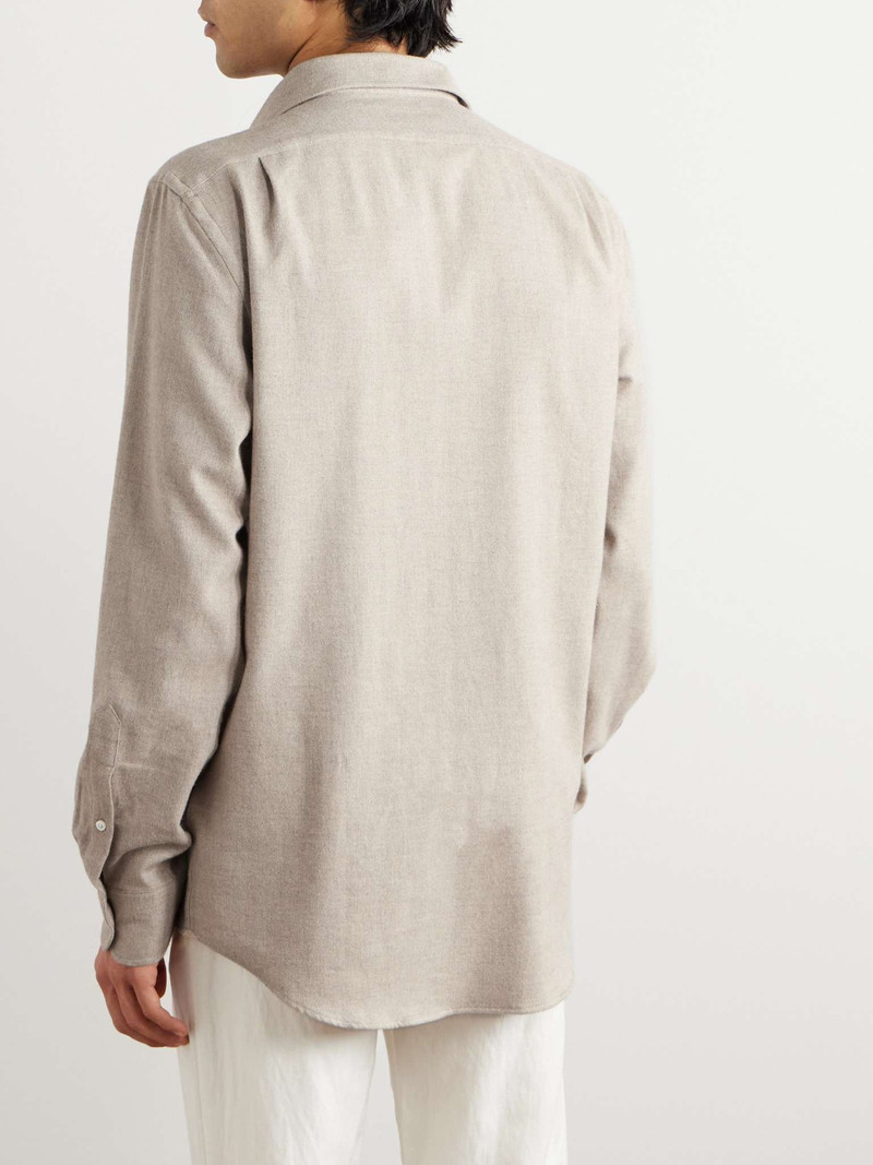 Harrison Herringbone Cotton-Flannel Shirt 3