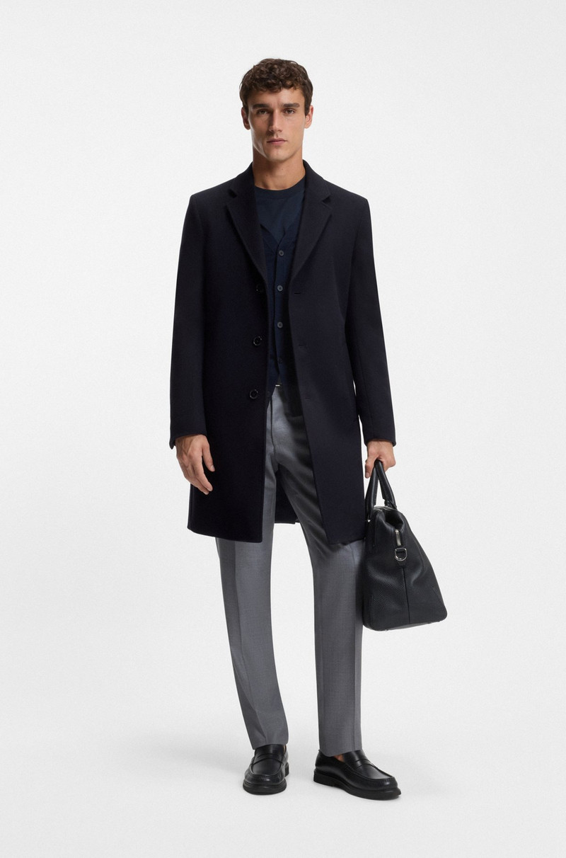 BOSS FORMAL COAT IN A WOOL BLEND outlook