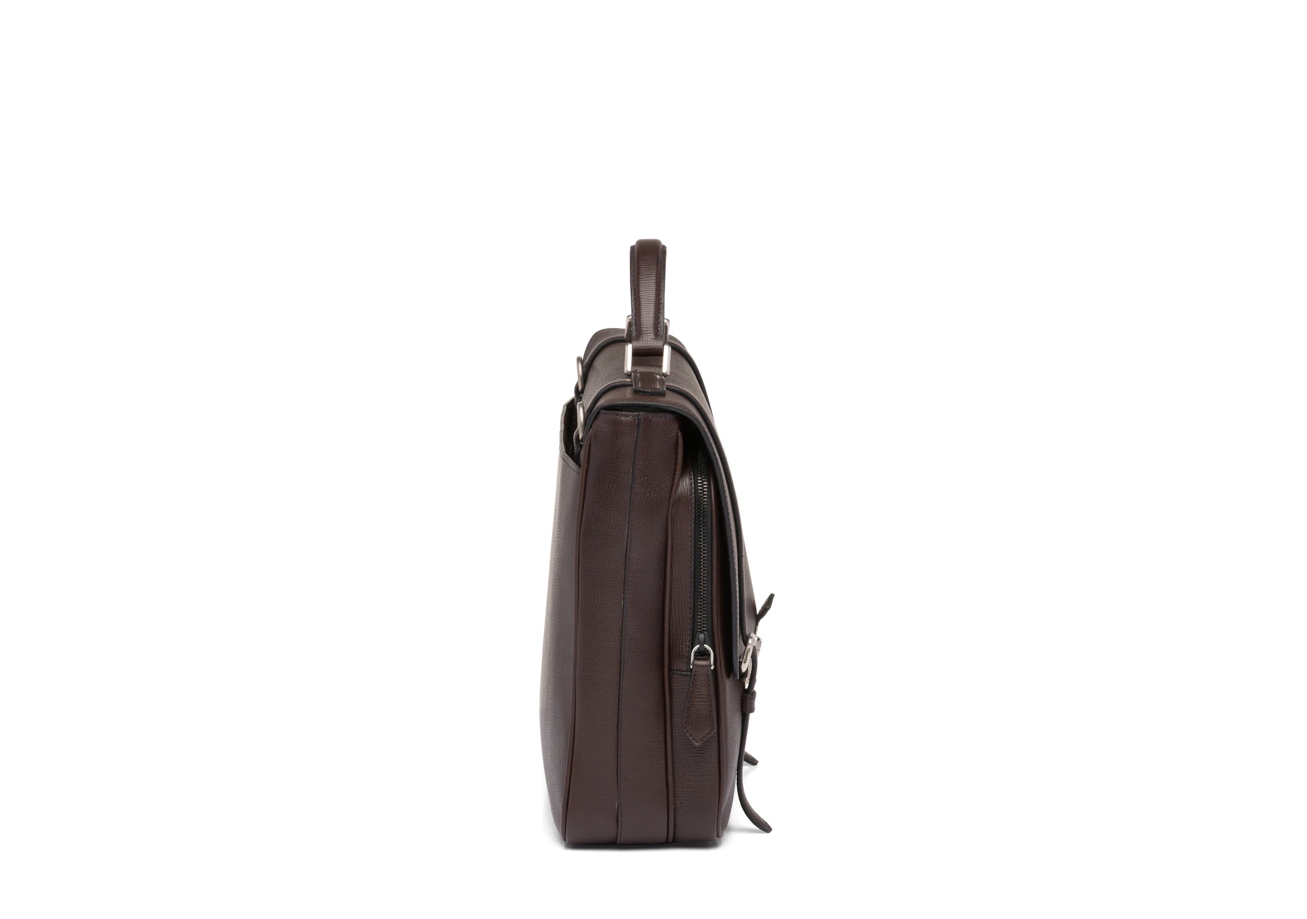 Buckingham
St James Leather Satchel Coffee - 3