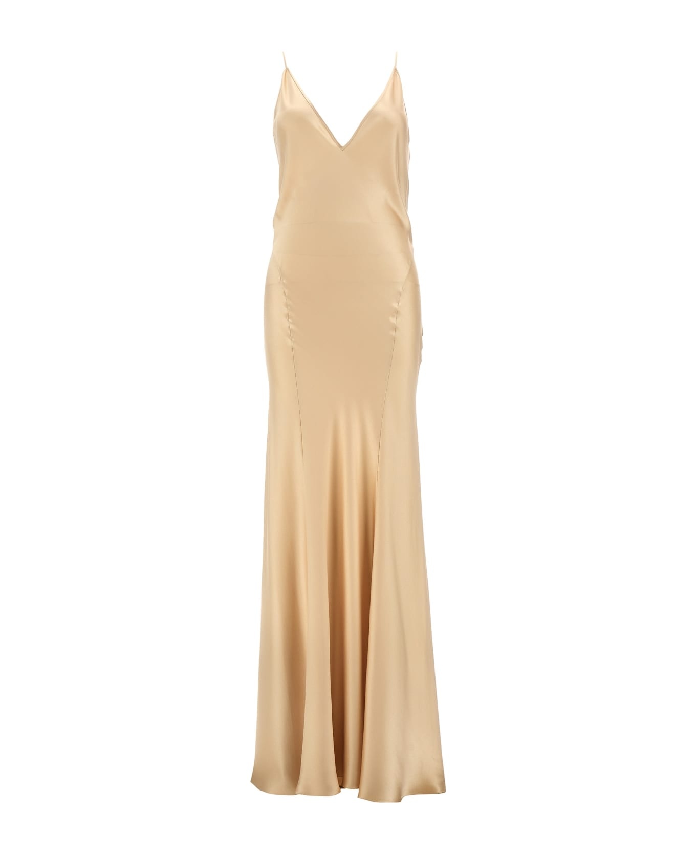 Satin Silk Dress - 1