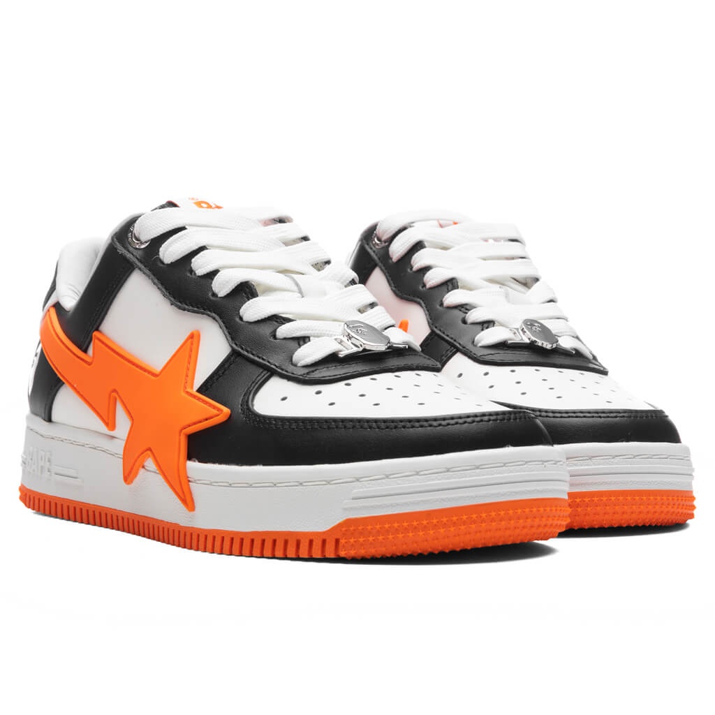 WOMEN'S BAPE STA OS #2 - BLACK/ORANGE - 2