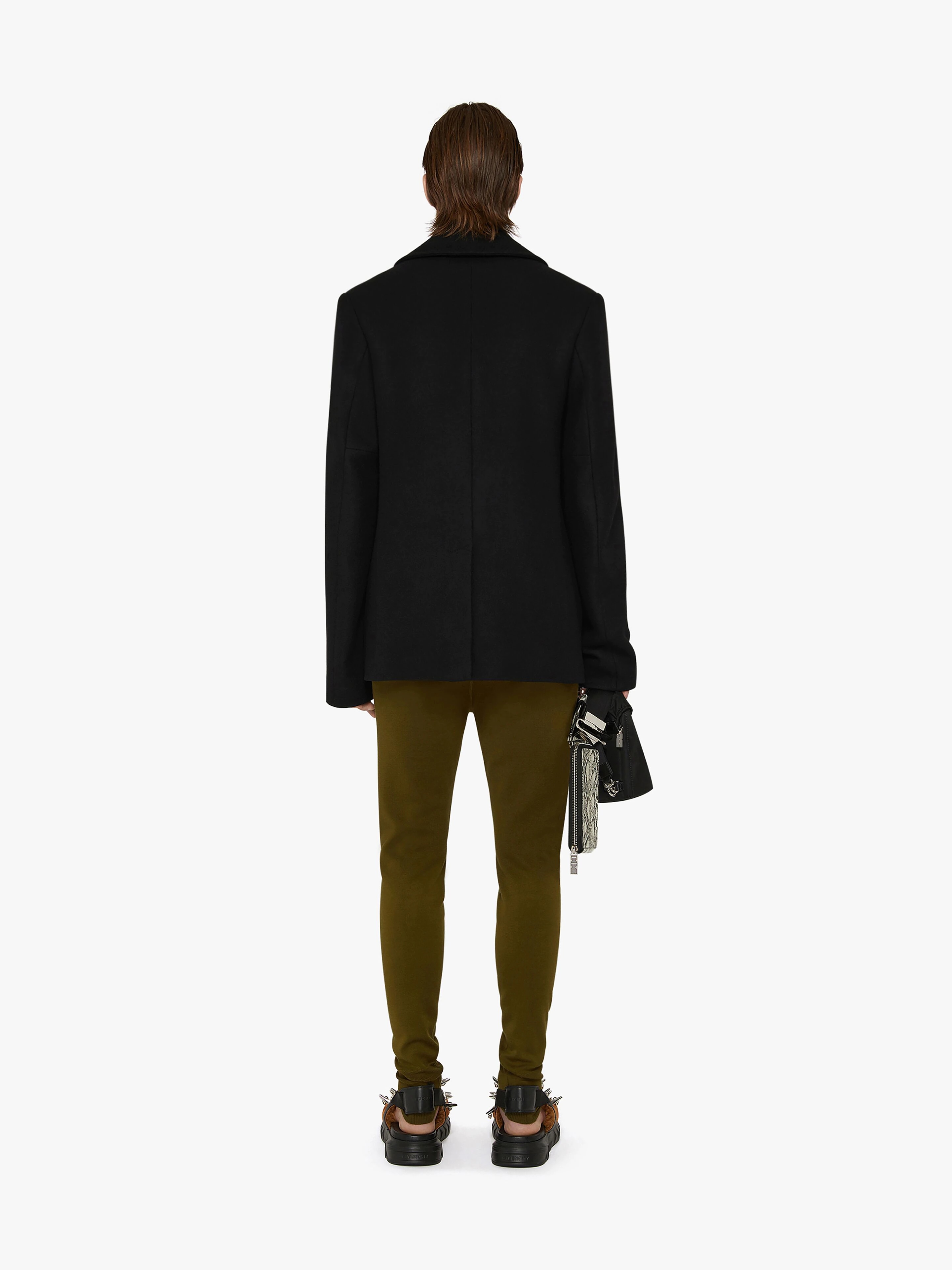 PEA COAT IN WOOL - 4