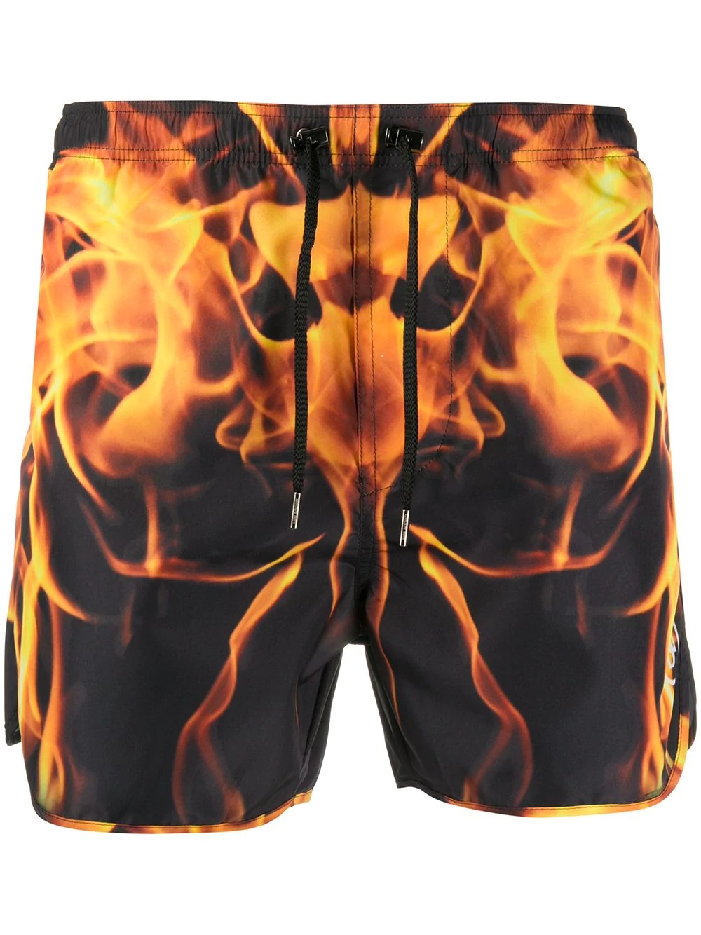 flame swimming shorts - 1